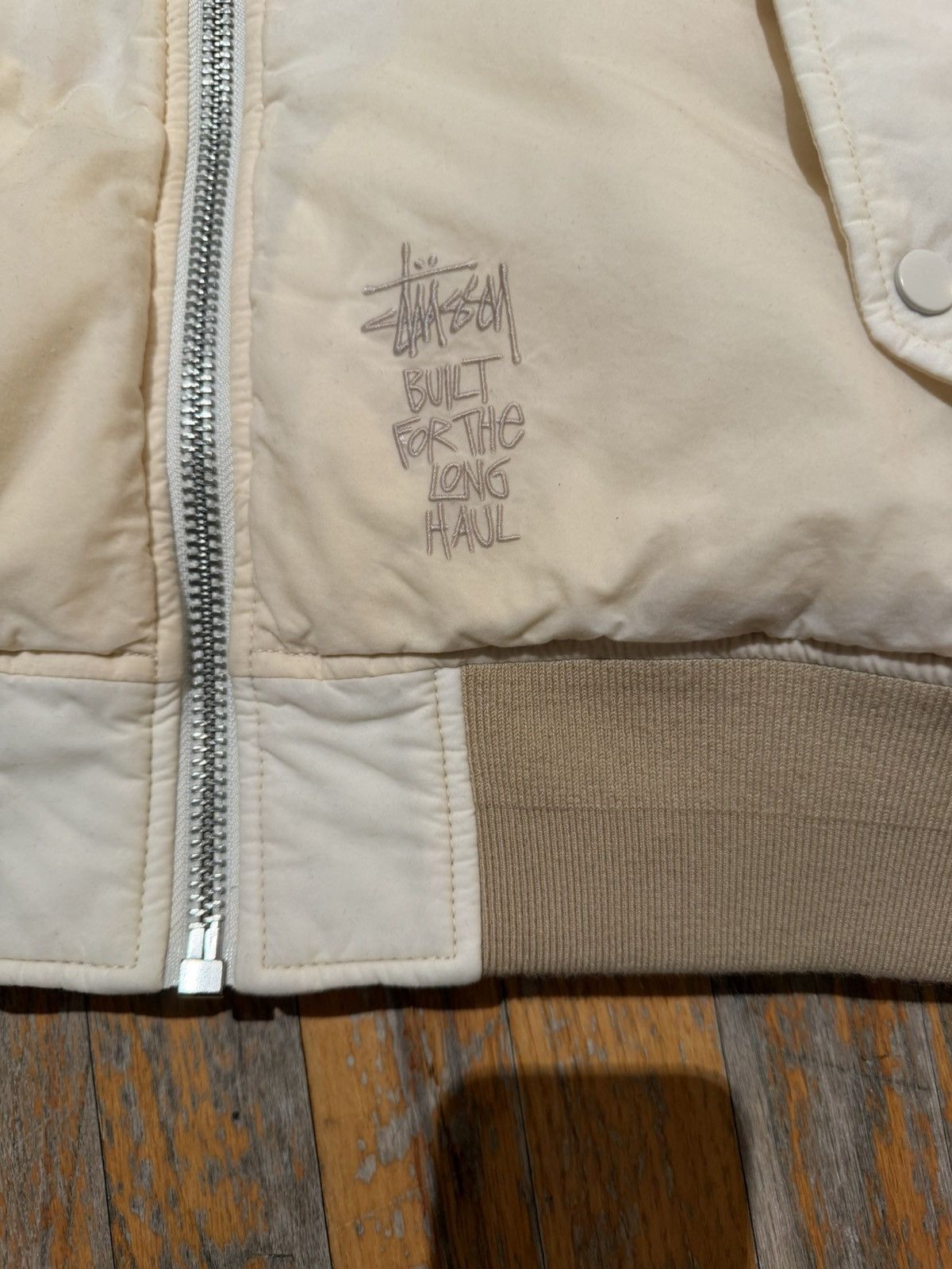 Stussy Stussy Waxed Built Bomber Jacket Size US M / EU 48-50 / 2 - 3 Thumbnail