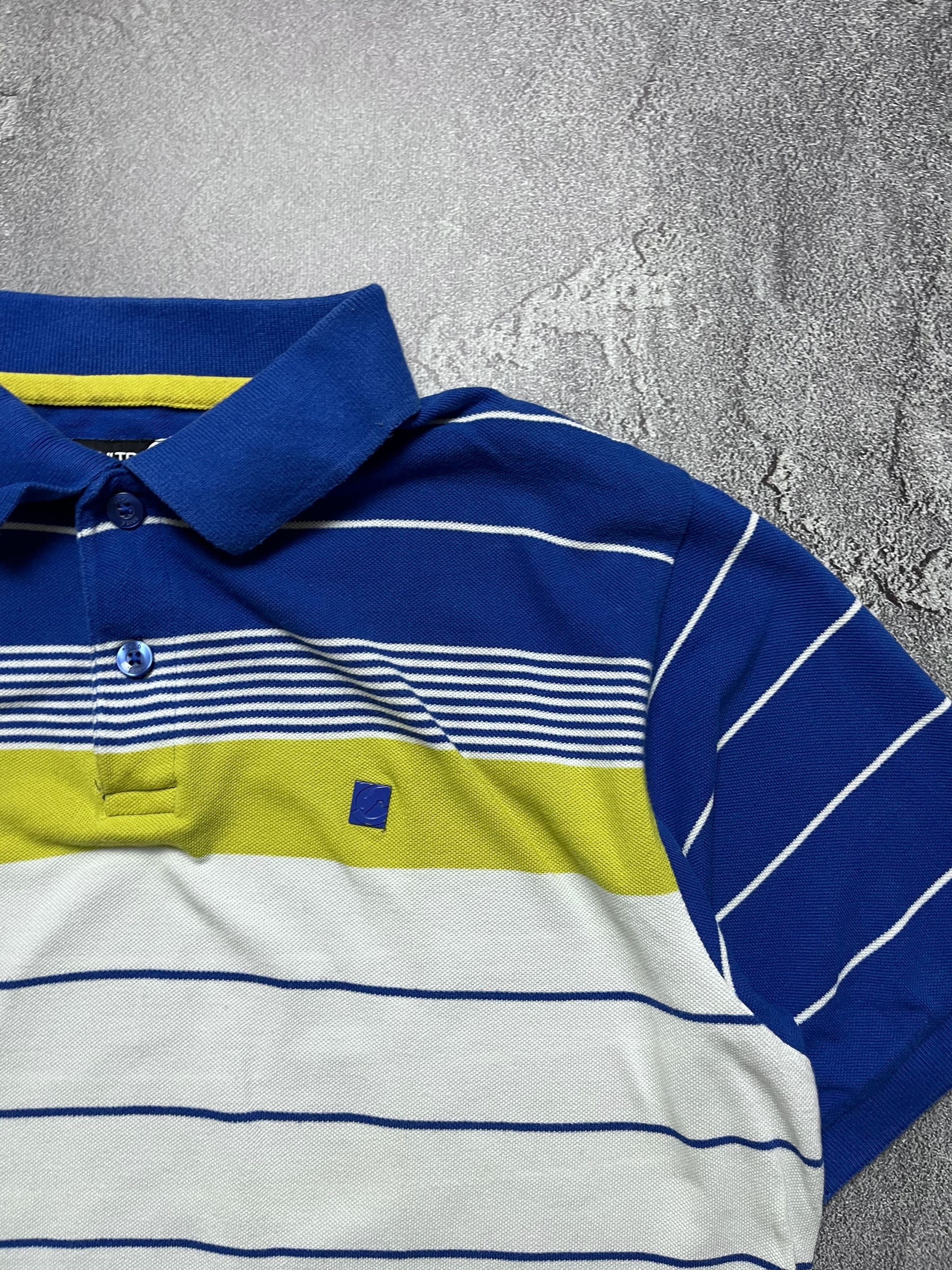 Ecko Unltd. Vintage Polos Ecko Unltd Big Logo Striped Mens M Size US M / EU 48-50 / 2 - 2 Thumbnail