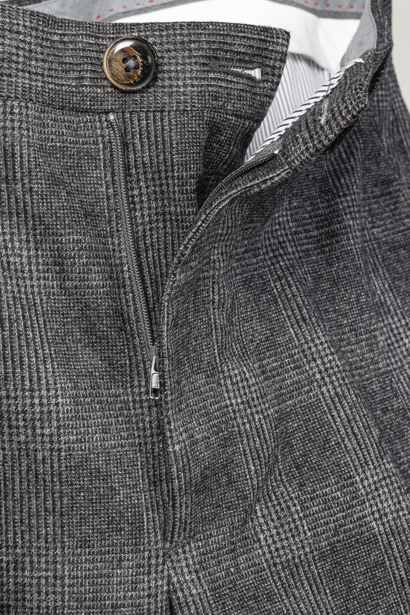 Eleventy Eleventy Wool-Cashmere Houndstooth Check Flannel Cargo Pant Size US 31 - 9 Thumbnail