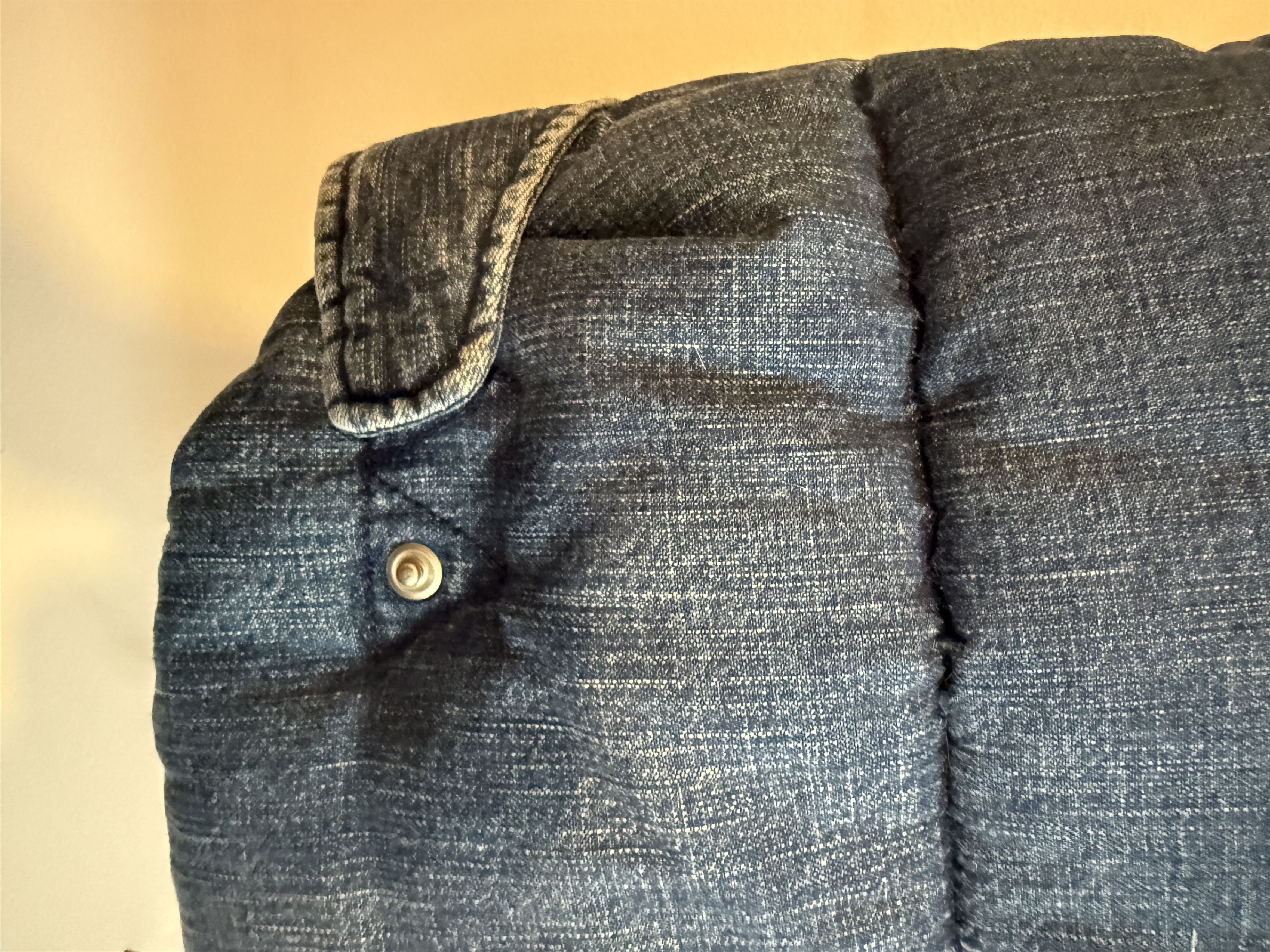 Remi Relief vintage, denim, puffer vest, leather, americana) Size US S / EU 44-46 / 1 - 6 Thumbnail