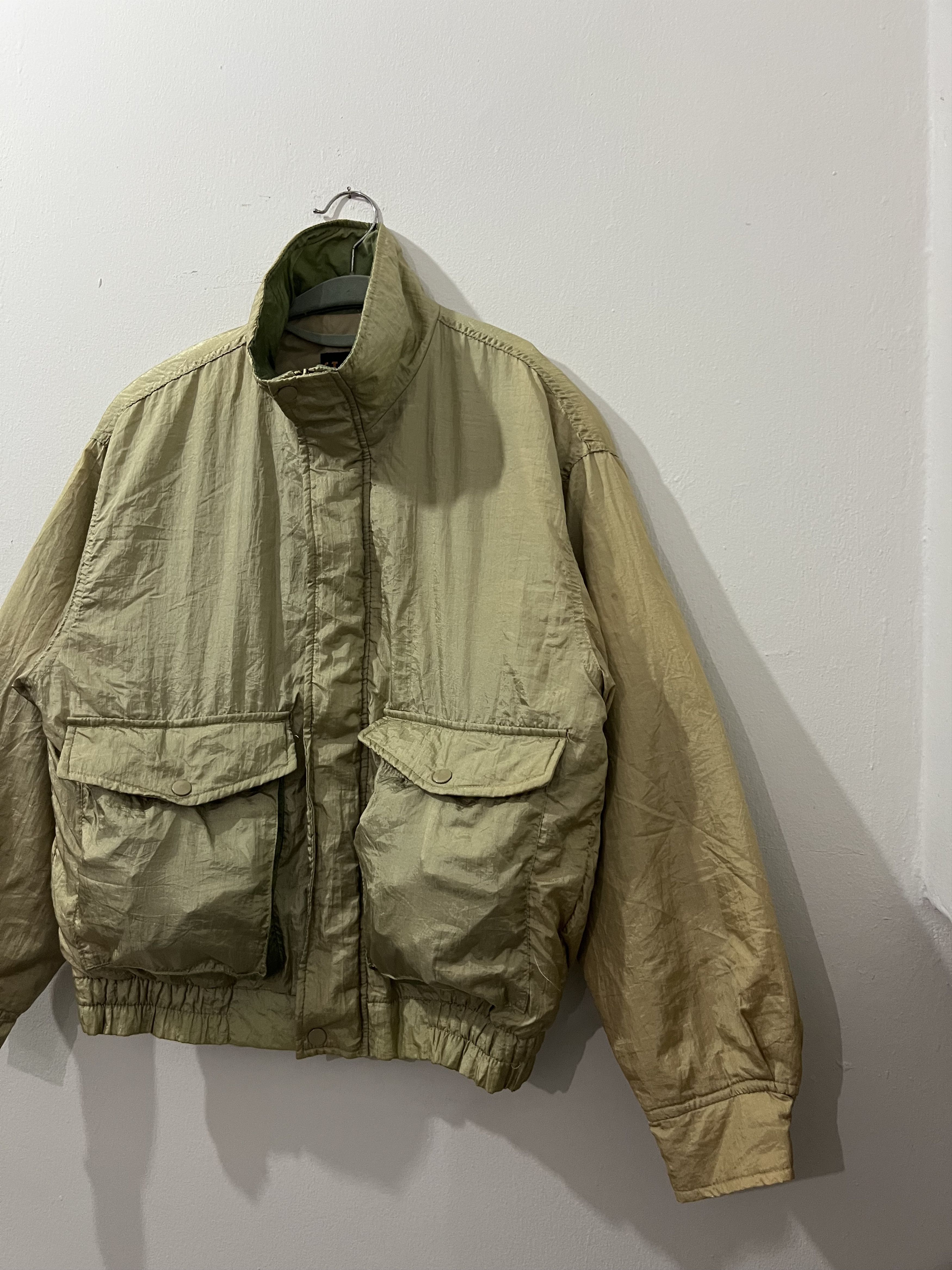 Japanese Brand 💥Vtg ST Chemical 90s CRAZY AVANTGARDE Workwear Jacket Size US L / EU 52-54 / 3 - 3 Thumbnail