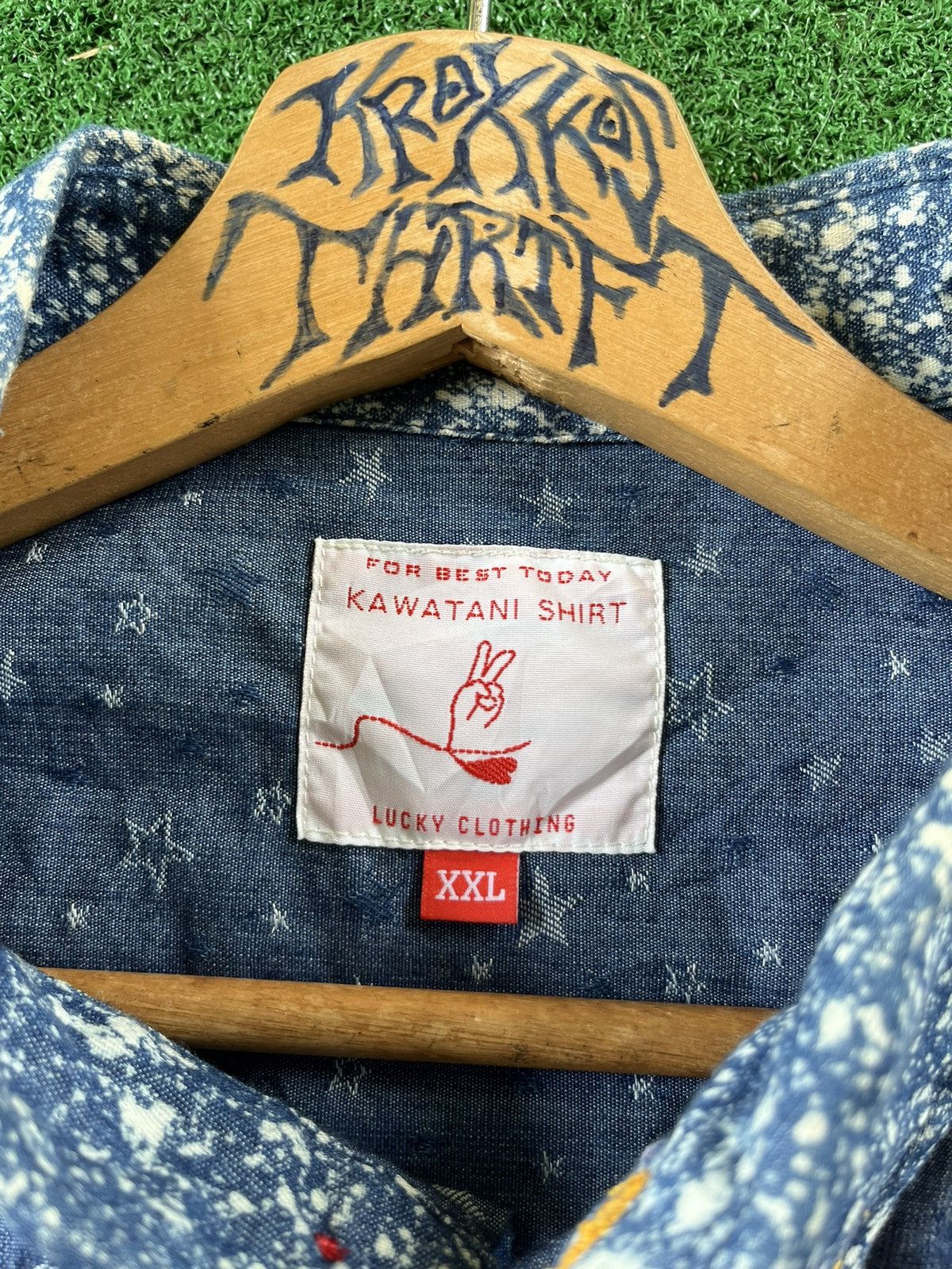 Japanese Brand × Vintage RARE Kawatani Kapital Patchwork Inspired Button Up Shirts Size US XXL / EU 58 / 5 - 13 Thumbnail