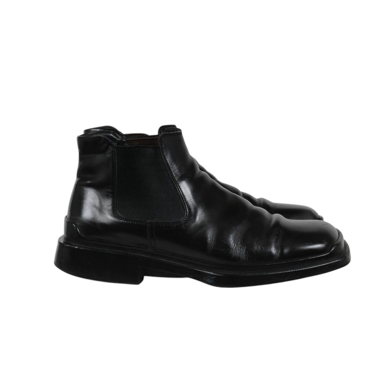 Prada Aw99 Vintage Square Toe Boots - 02494 Size US 8.5 / EU 41-42 - 2 Thumbnail
