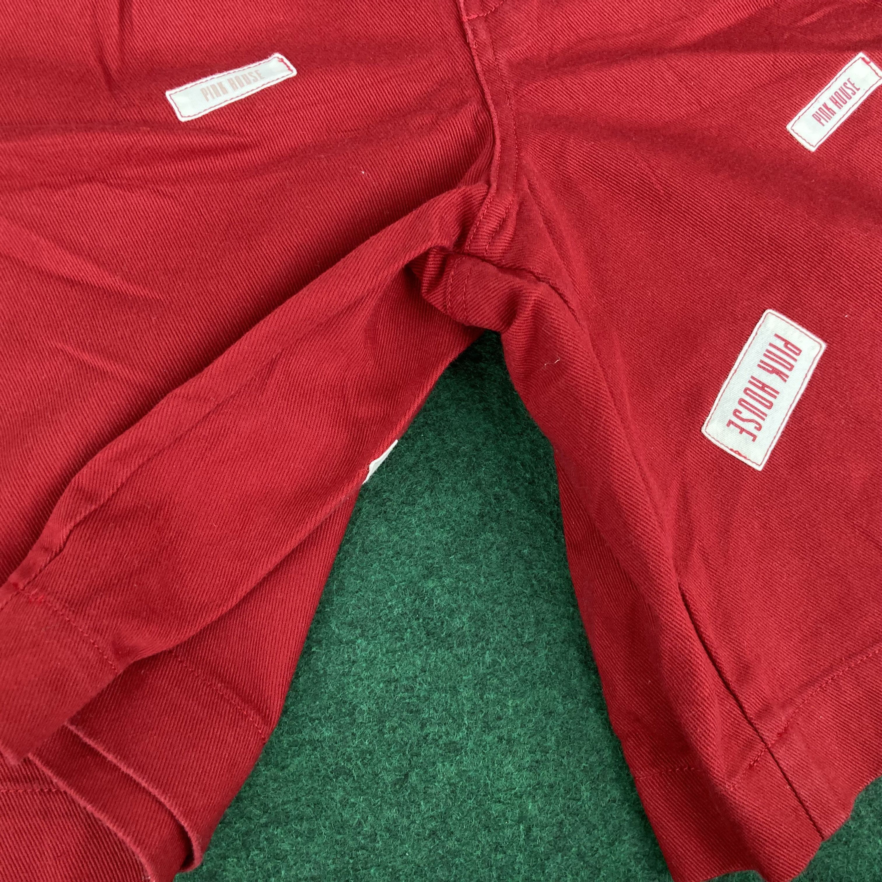 Pink House Vtg Pink House Women Short Sz 26 Red Jorts Size 26" / US 2 / IT 38 - 5 Thumbnail