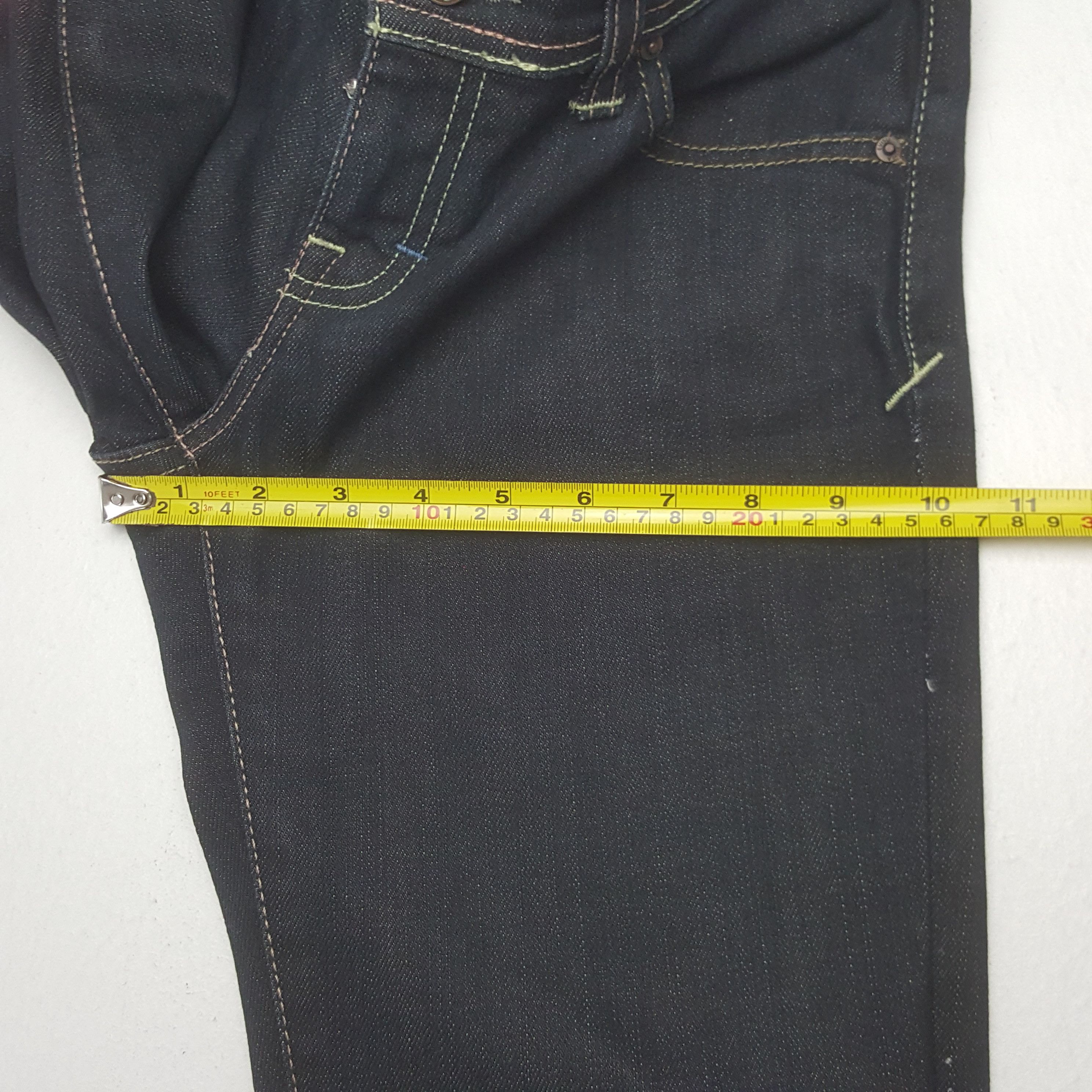 Puma Vintage Evisu Japanese Daicock Custom Denim Jeans C318N4 Size US 30 / EU 46 - 11 Thumbnail