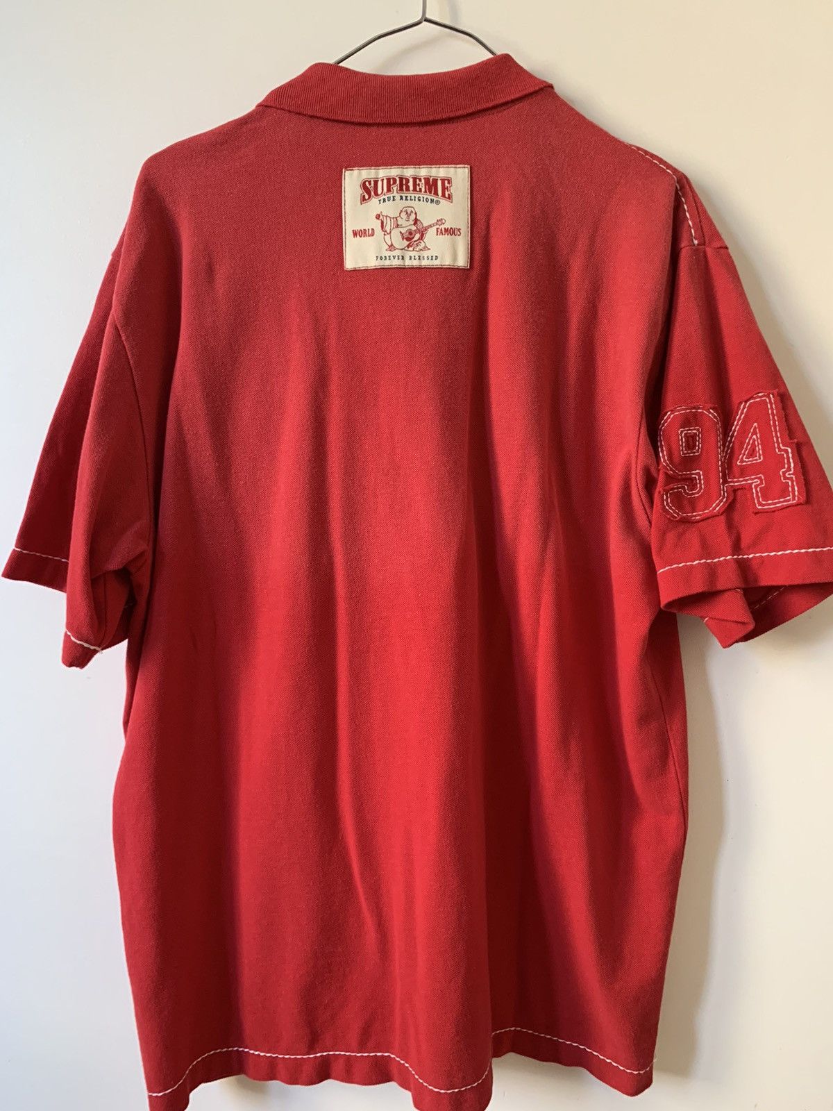 True Religion Supreme x True Religion Polo Red Size US L / EU 52-54 / 3 - 6 Thumbnail