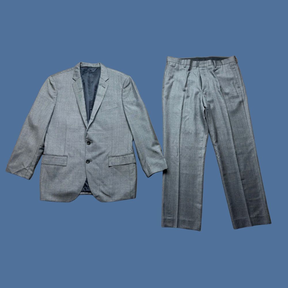 J.Crew J.CREW Ludlow Suit Mens Slim Tollegno 1900 2 Piece 42R Gray Wool Classic 34x29.5/32 Notch Lapel Double-Vented 2-Button Front Womens? Size 42R - 1 Thumbnail