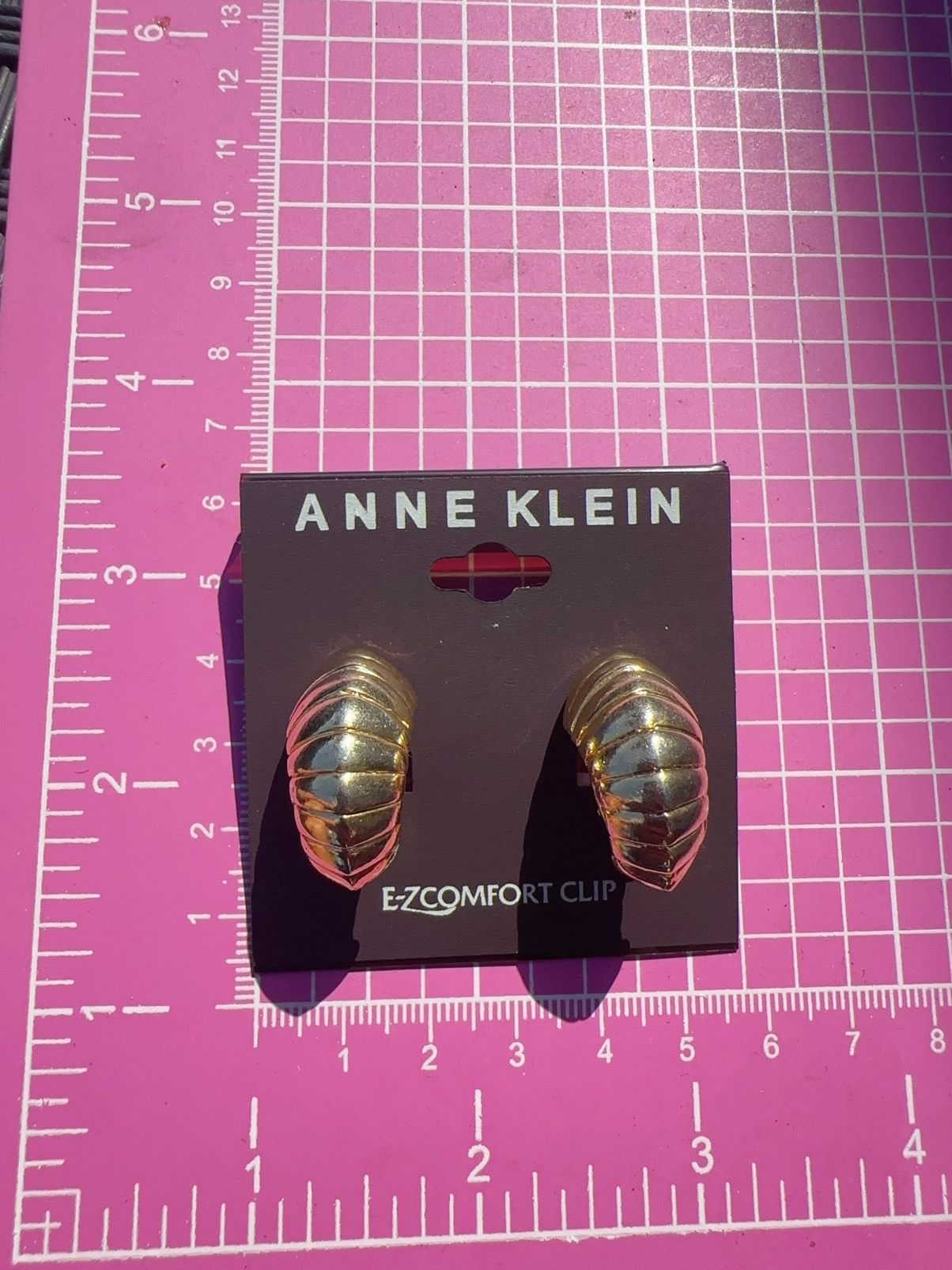 Anne Klein Anne Klein comfort clip on earrings gold tone new with tag Size ONE SIZE - 2 Thumbnail