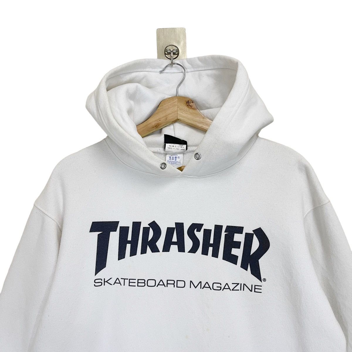 Thrasher Thrasher Skaterboard Magazine Big Logo Pullover Hoodies Size US M / EU 48-50 / 2 - 4 Thumbnail
