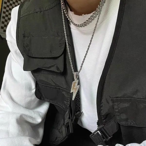 Japanese Brand Retro punk necklace Size ONE SIZE - 7 Thumbnail
