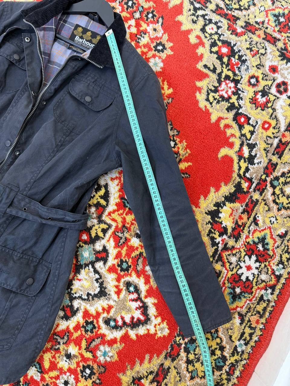 Barbour Barbour International Waxed Quilted Belted Jacket! Size - M! Size US M / EU 48-50 / 2 - 19 Thumbnail
