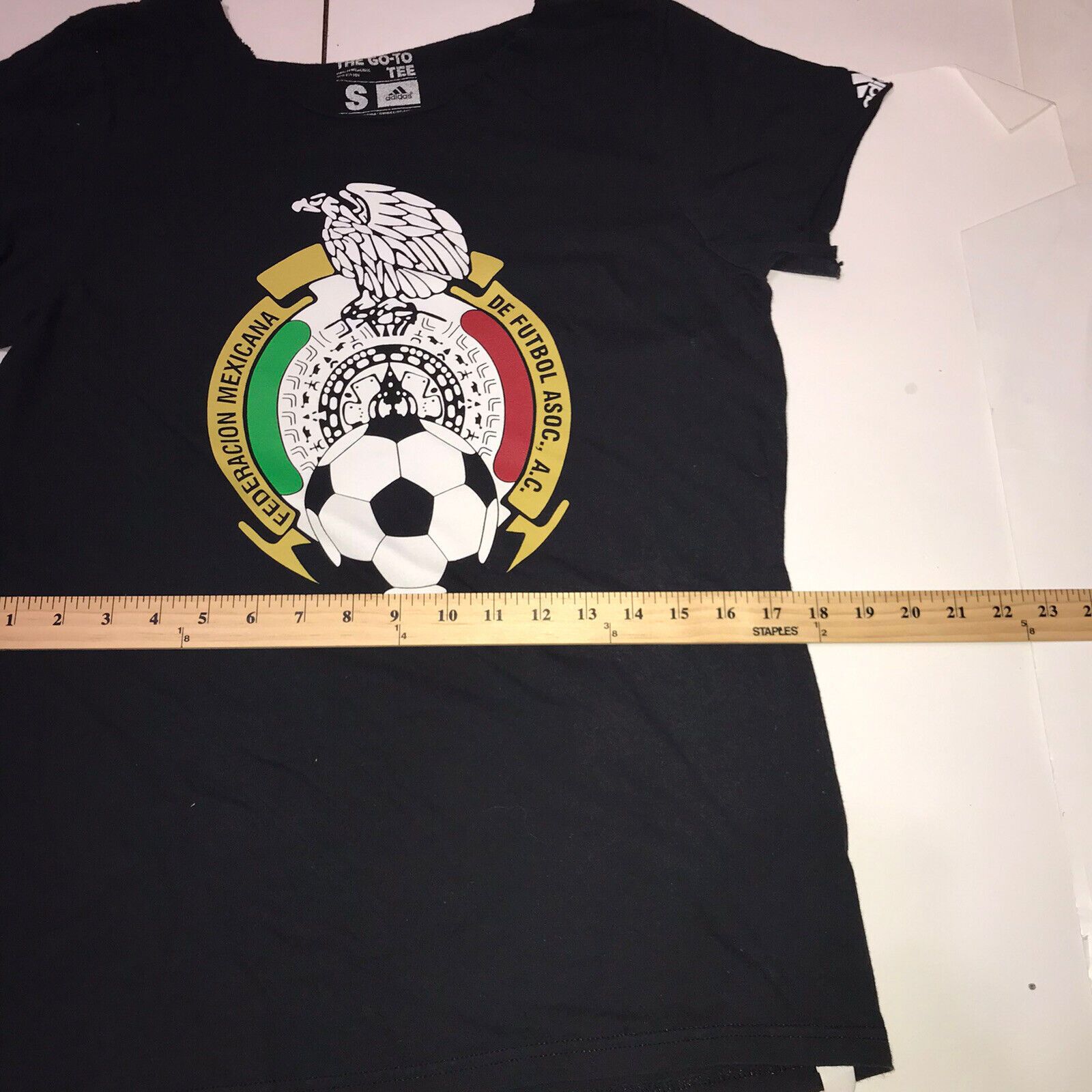 Adidas AddidasT-Shirt Federacion Mexicana De Futbol Men's S Black Size US S / EU 44-46 / 1 - 7 Thumbnail