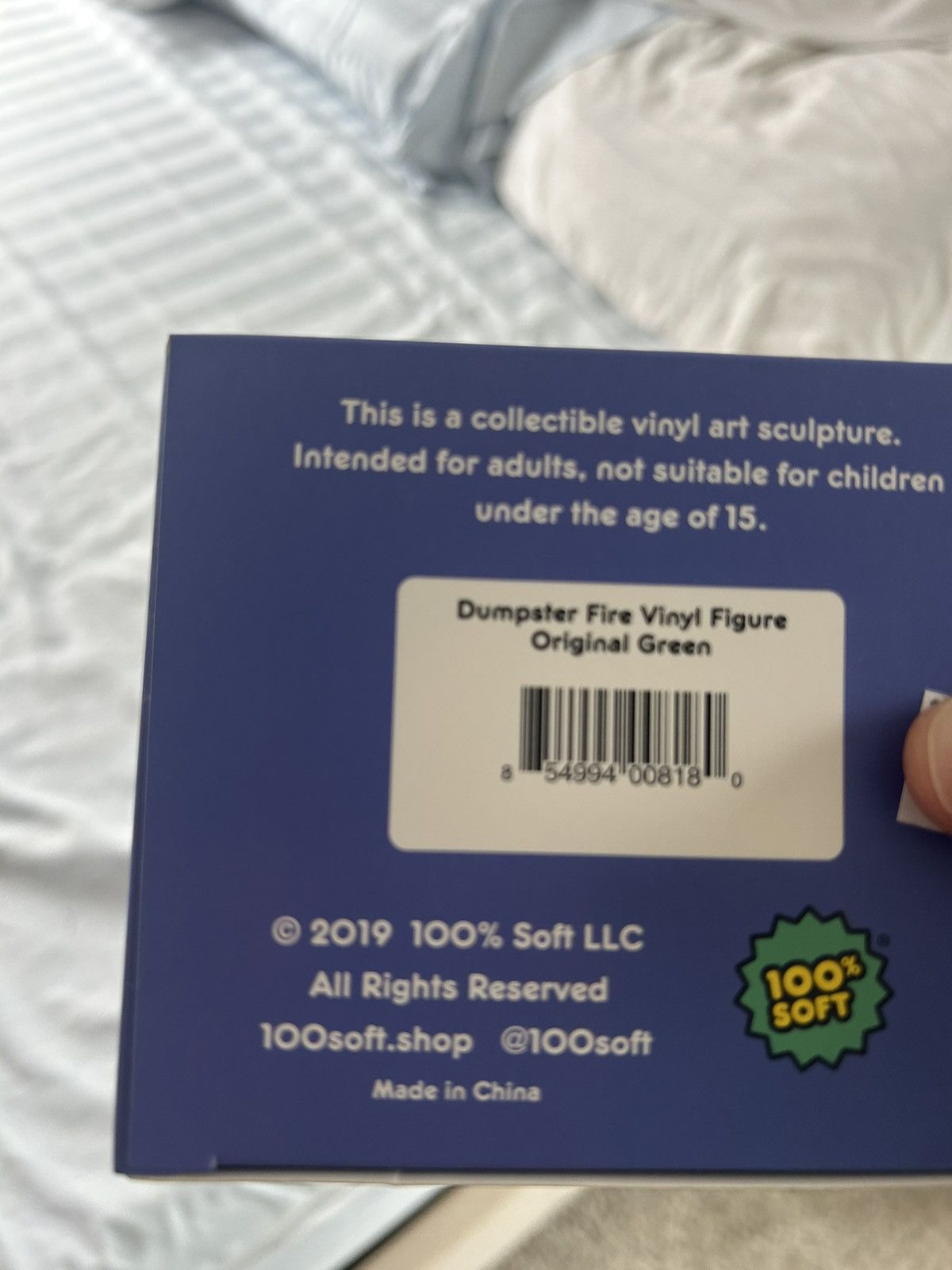 Medicom Toy Dumpster Fire vinyl collectable. Size ONE SIZE - 5 Thumbnail