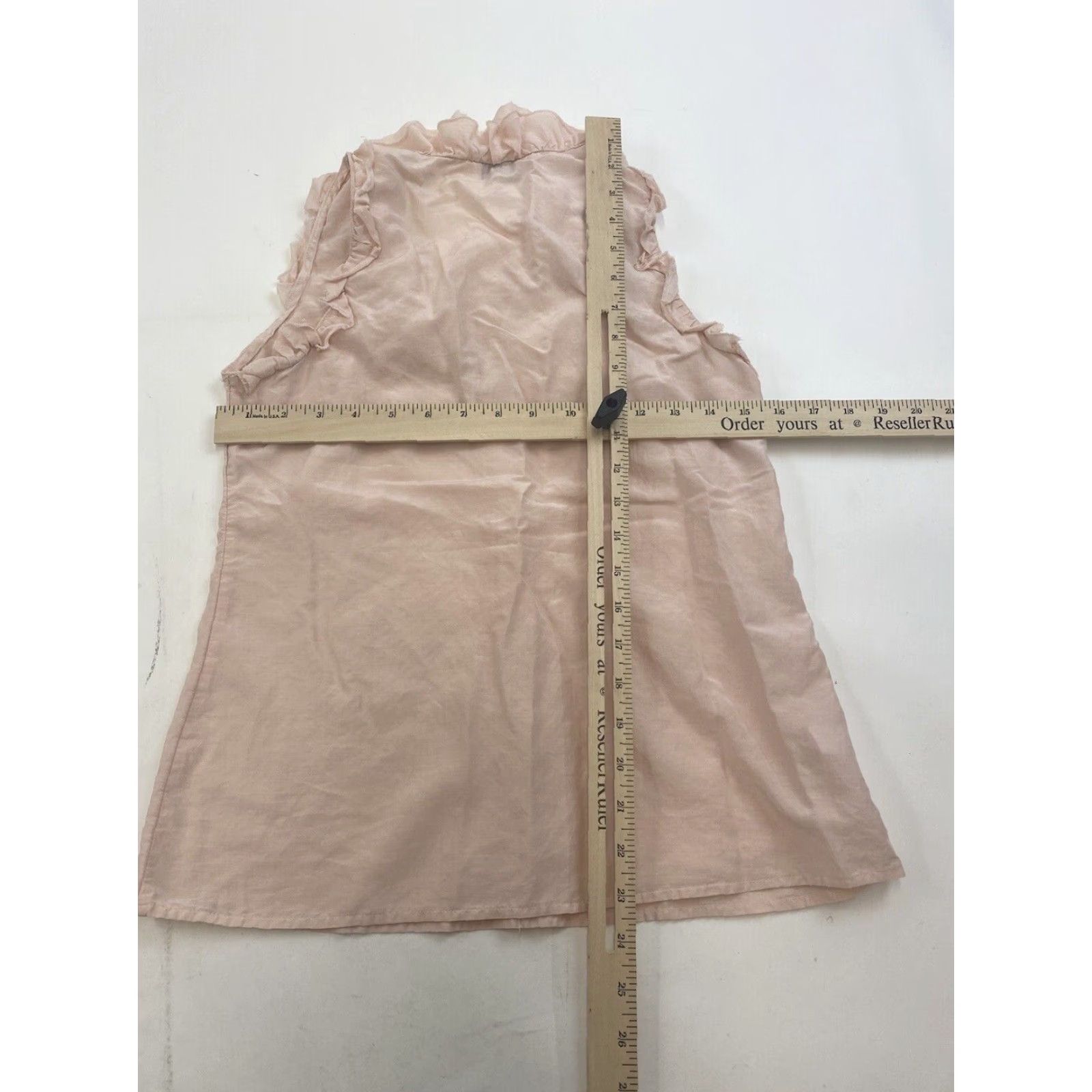 Ann Taylor Loft Ann Taylor Sleeveless Blouse Womens XSP Blush Pink Size XS / US 0-2 / IT 36-38 - 4 Thumbnail