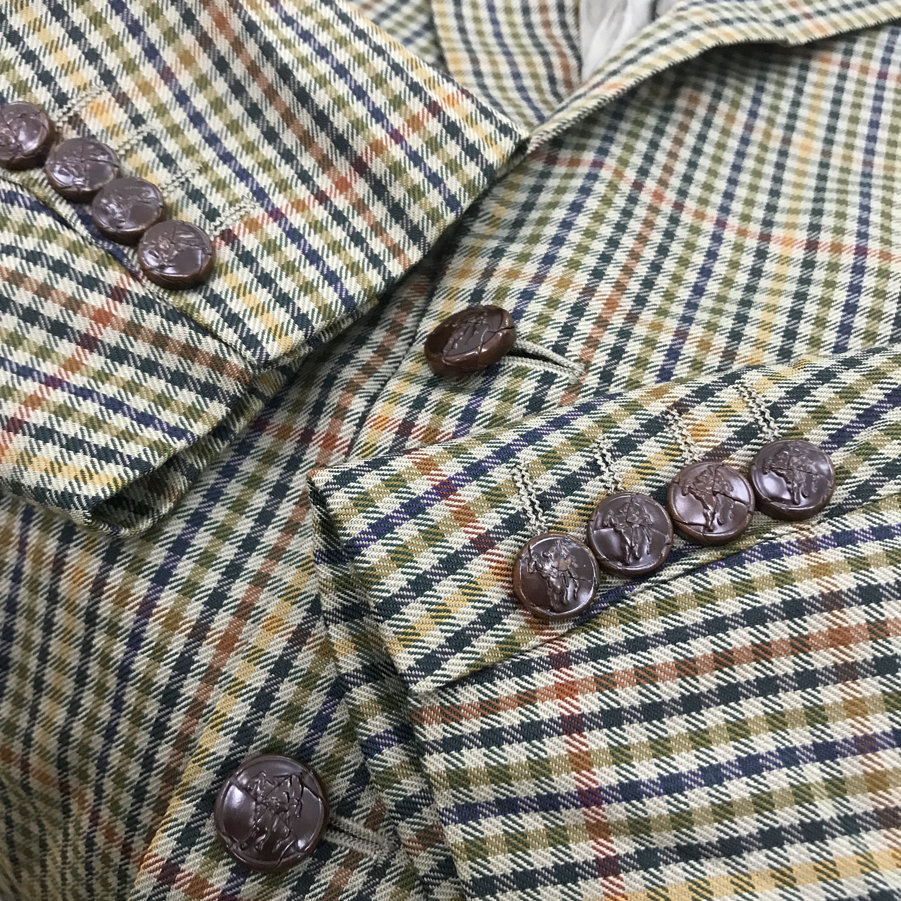 Burberry × Japanese Brand × Vintage burberrys flannel design Japan blazer coat jacket Size US L / EU 52-54 / 3 - 13 Thumbnail