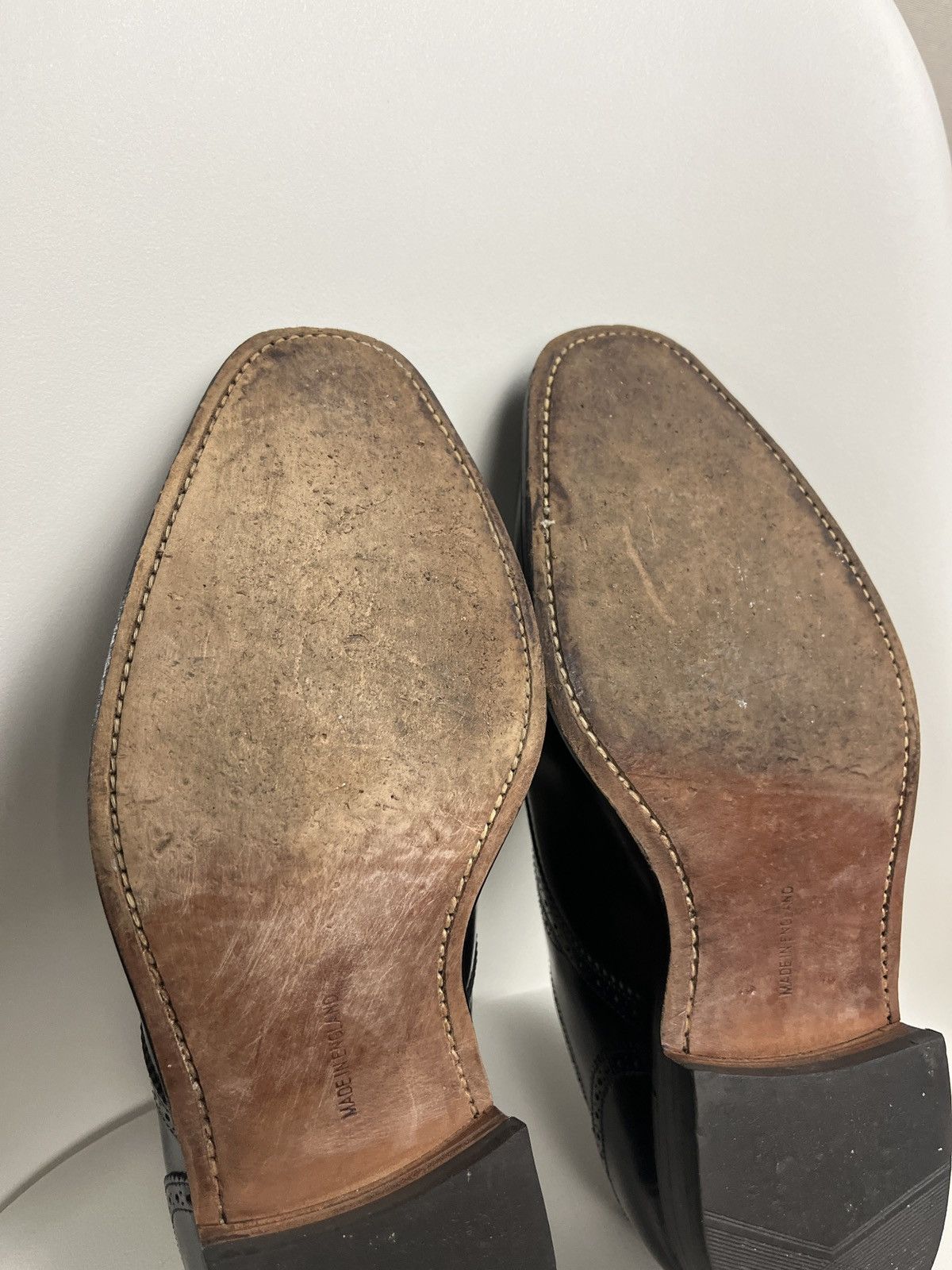 Cheaney Vintage Joseph Cheaney Oxford Brogue Shoes Calf Leather UK 9 Size US 9 / EU 42 - 23 Thumbnail