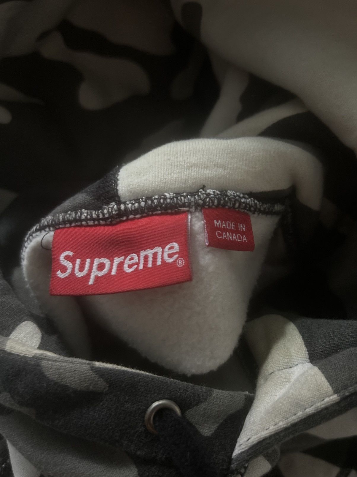 Supreme Supreme FW13' Snow Camo Box Logo Hoodie Size US L / EU 52-54 / 3 - 6 Thumbnail
