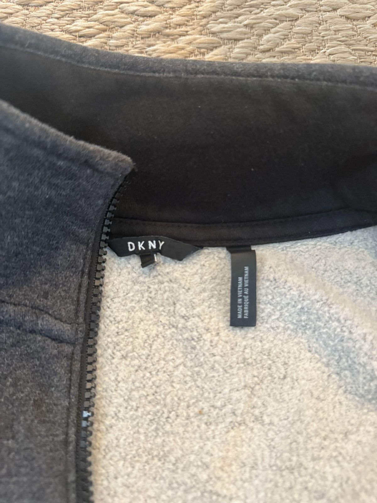 DKNY DKNY Black&Gray Full Zip up - M Size US M / EU 48-50 / 2 - 4 Thumbnail