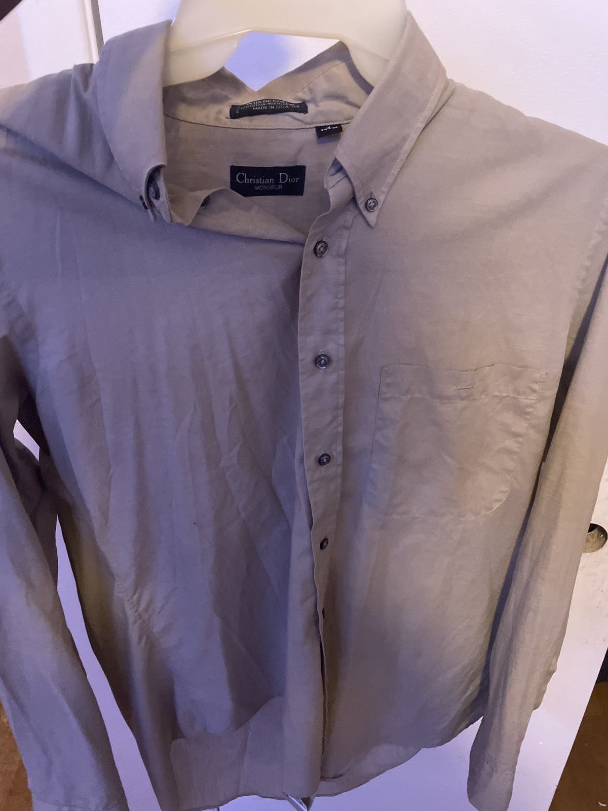 Christian Dior Monsieur Christian Dior button up shirt Size US L / EU 52-54 / 3 - 3 Thumbnail