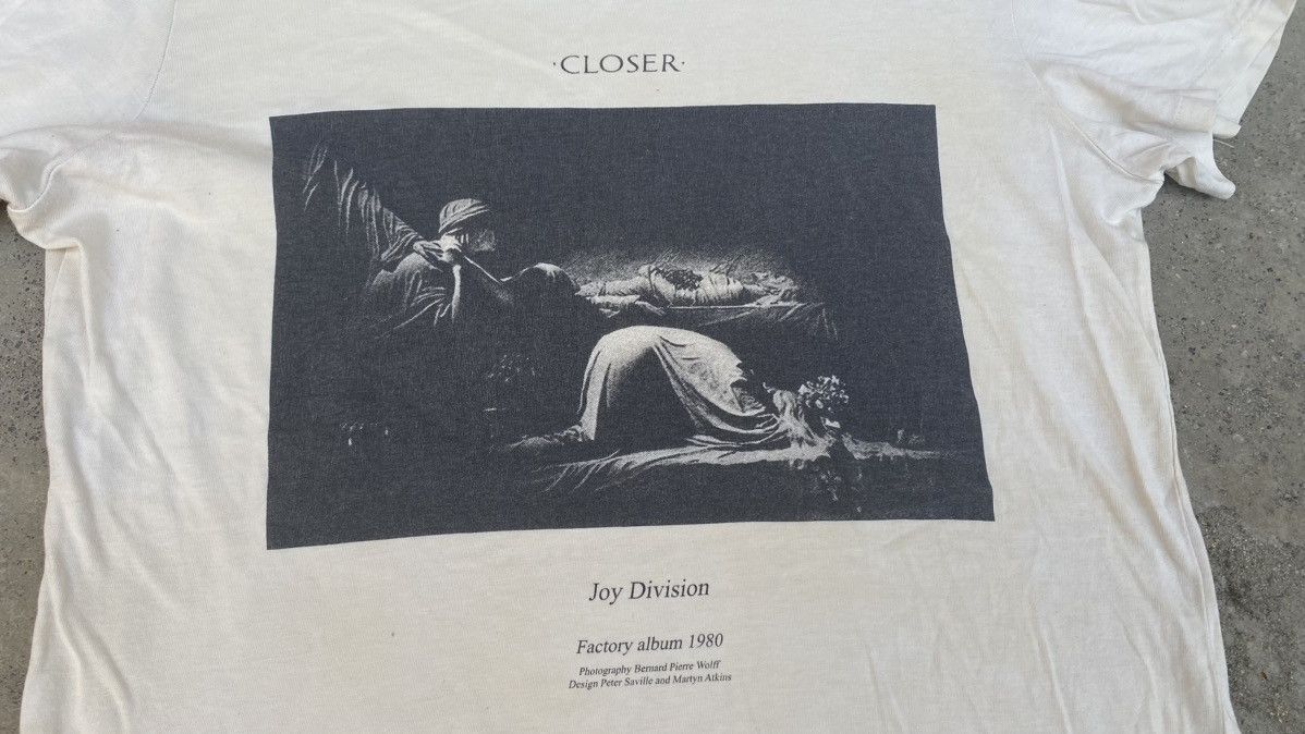 Joy Division Factory Album “CLOSER” Tee