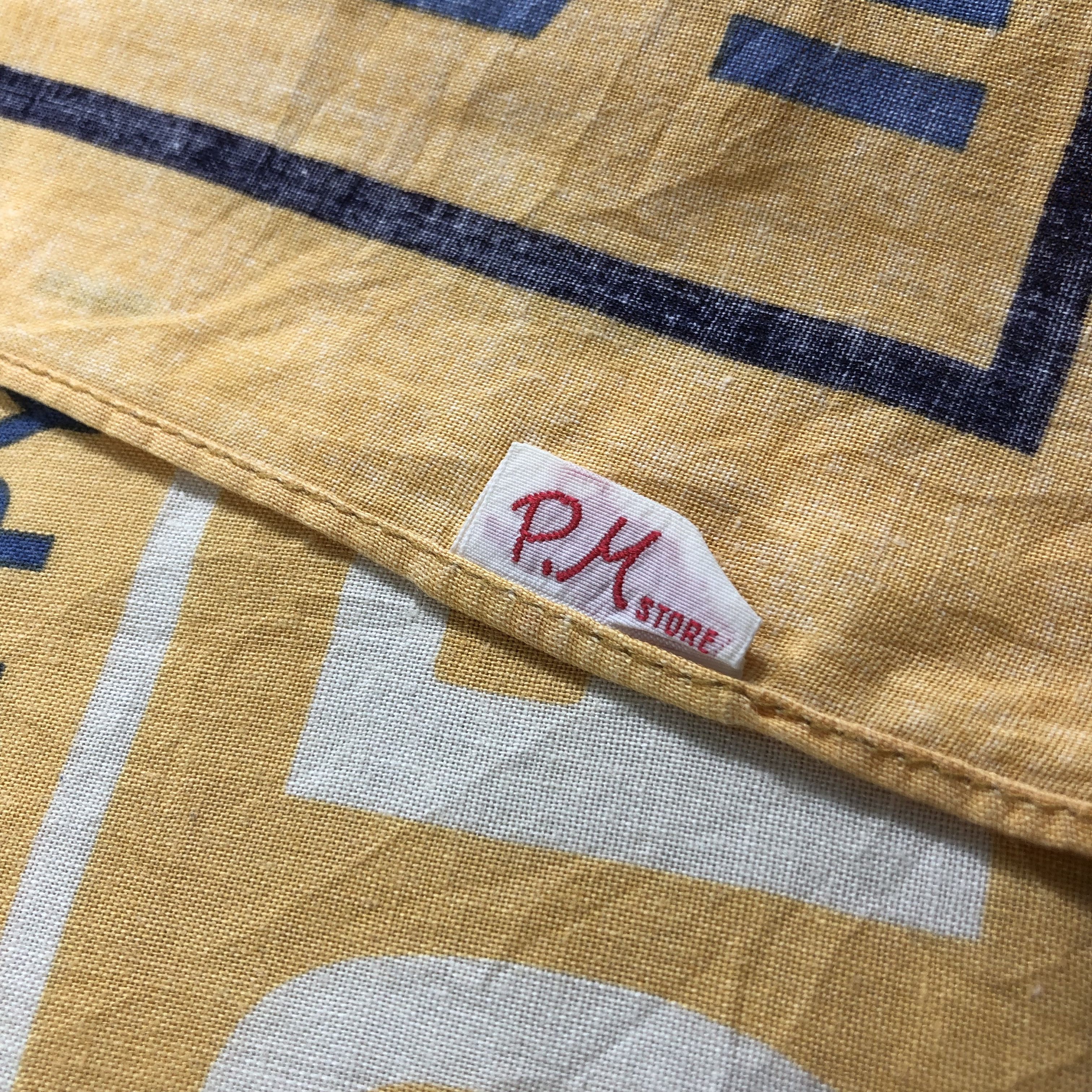 Vintage Papa Mama Store Handkerchief Neckerchief Bandana H1494 Size ONE SIZE - 4 Thumbnail