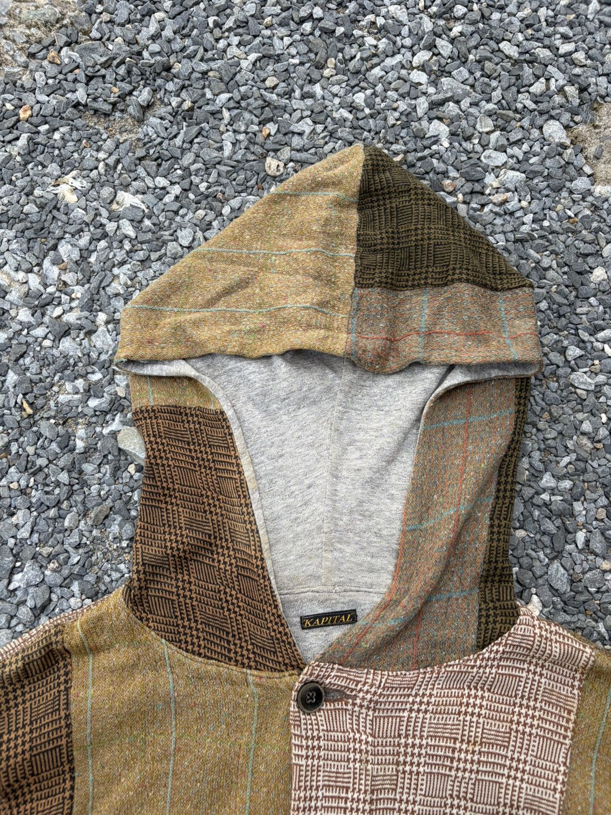 Kapital RARE KAPITAL PATCHWORK BORO HOODIE Size US S / EU 44-46 / 1 - 5 Thumbnail