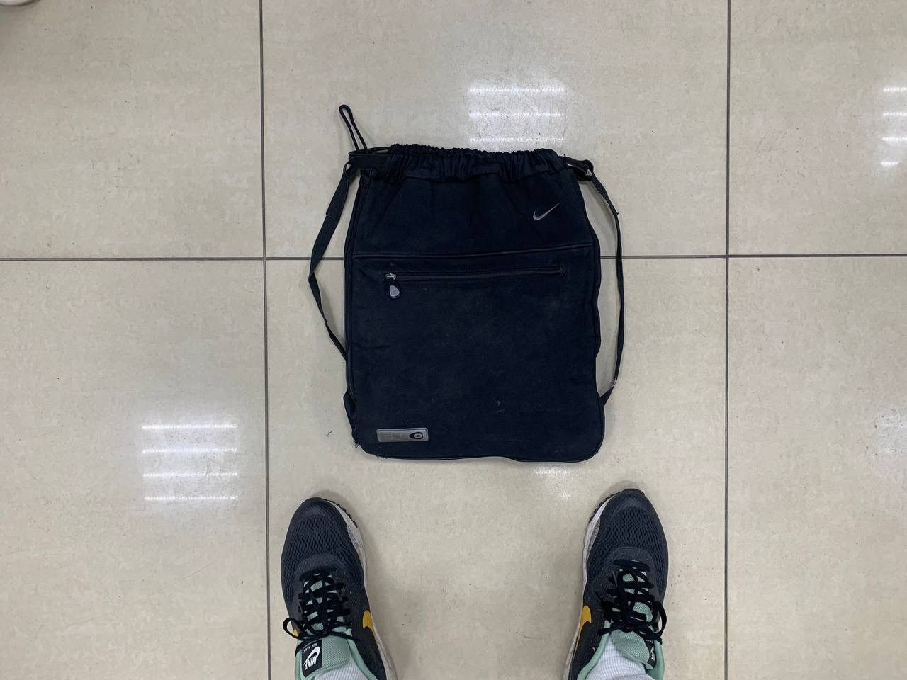 Nike × Vintage VERY RARE NIKE DRILL TRENNUNG BAG SWOOSH RETRO 90s SK8 Y2K Size ONE SIZE - 1 Thumbnail