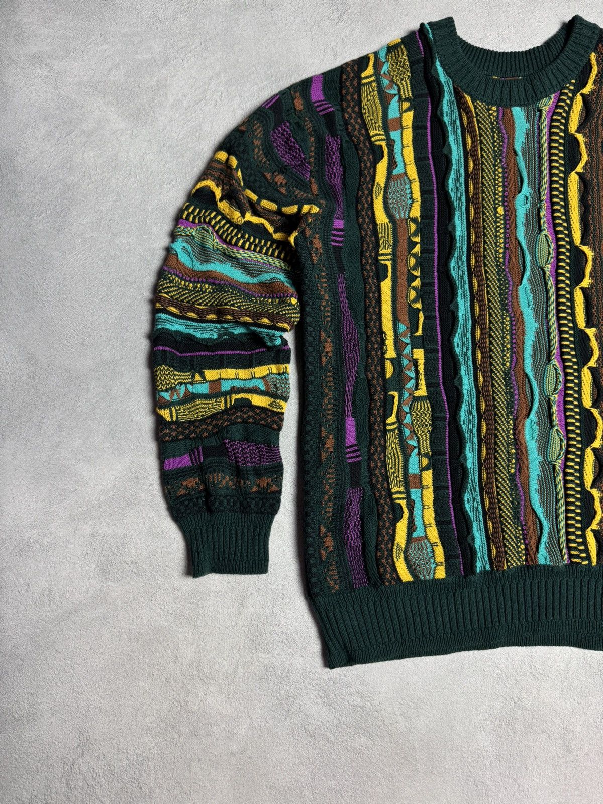 Urban Outfitters Urban Outfitters Cotton Crewneck 3D Knit Sweater Size US M / EU 48-50 / 2 - 5 Thumbnail