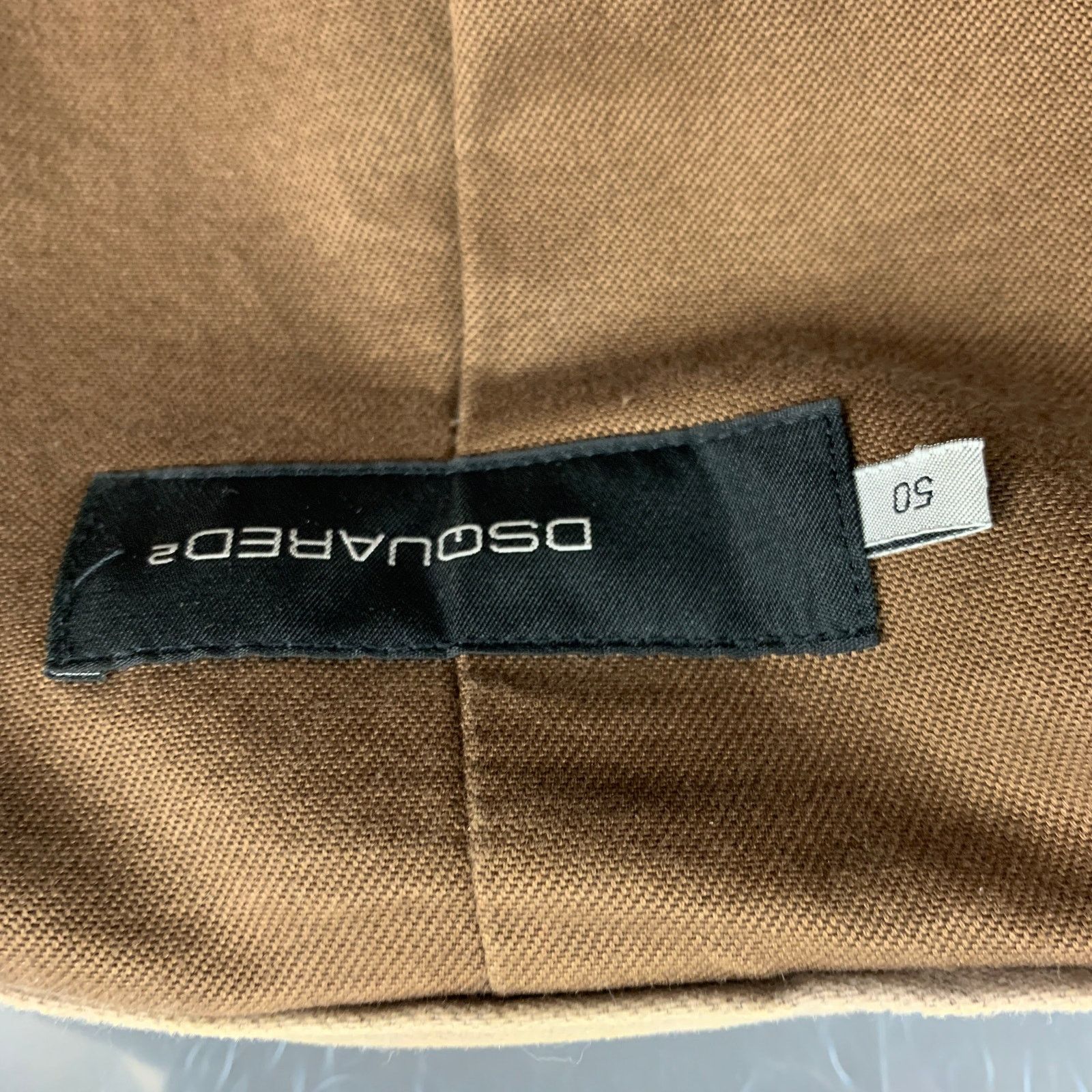 Dsquared2 DSQUARED2 Size 40 Taupe Moleskin Zip Up Jacket Size US L / EU 52-54 / 3 - 9 Thumbnail