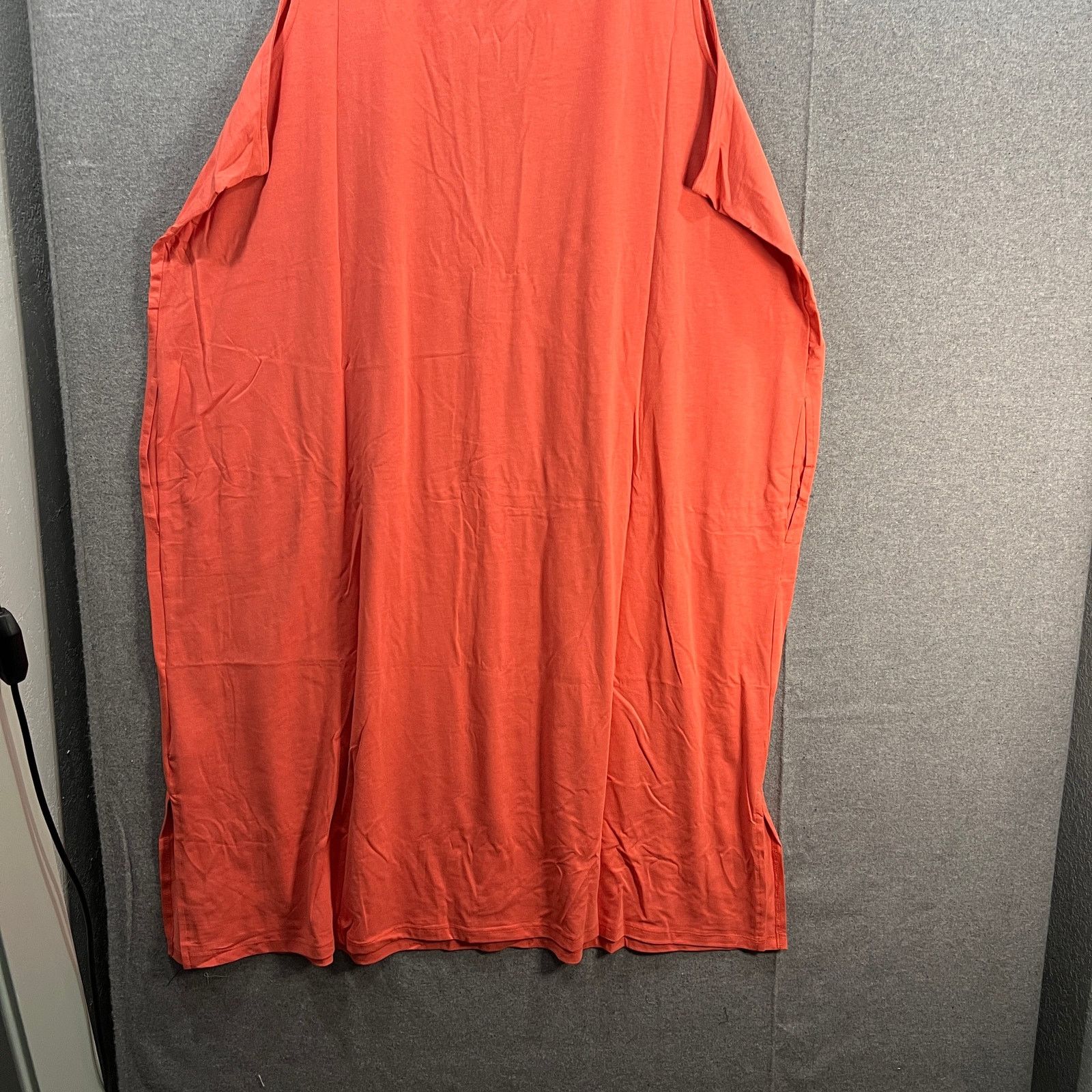 Other AnyBody Cozy Knit Jersey Tank Dress Burnt Sienna Size 4X Size 4XL / US 24-26 - 13 Thumbnail
