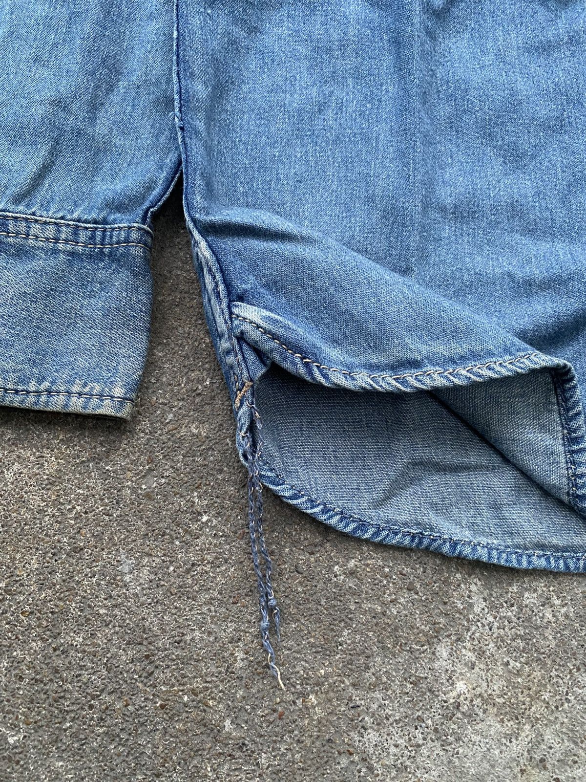 GOA G.O.A WORKER AND SUPPLY DENIM SHIRT Size US M / EU 48-50 / 2 - 6 Thumbnail