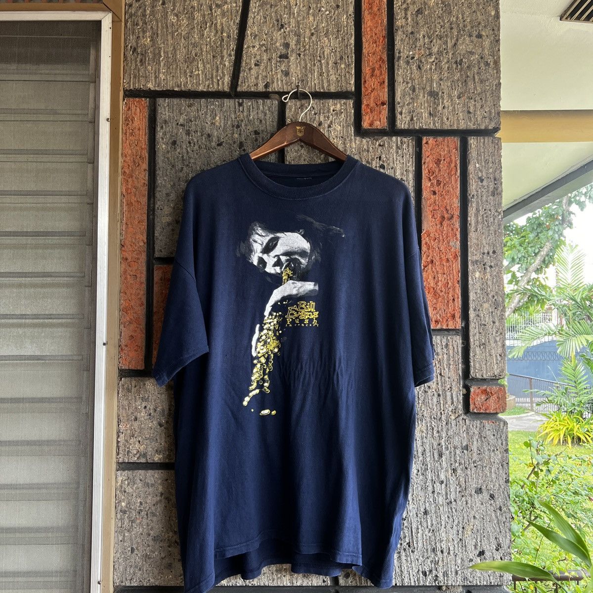 Band Tees 1994 Bill Evans & Push Band Tour Concert Tee Shirt Jazz Size US XL / EU 56 / 4 - 2 Thumbnail