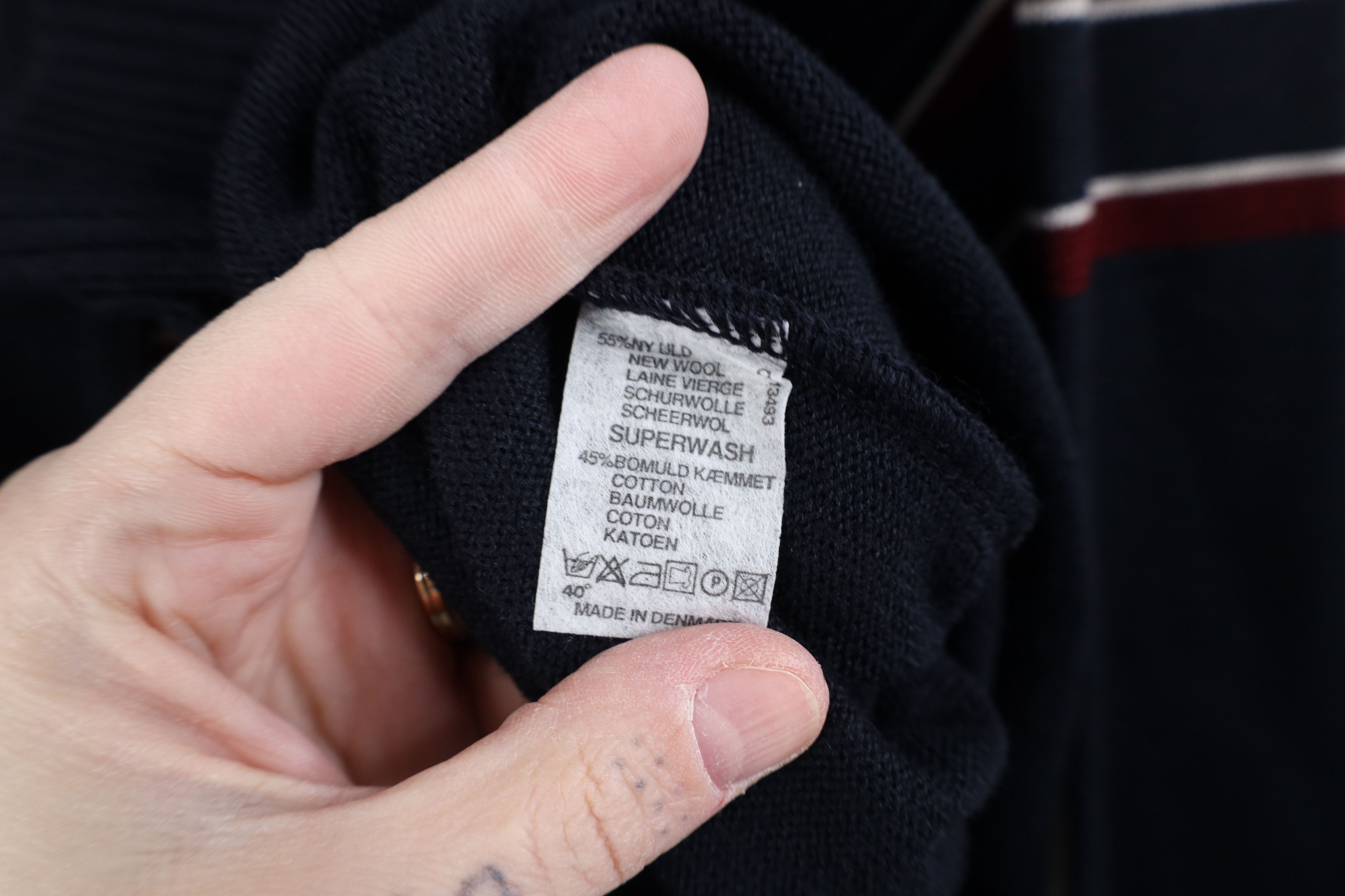 Vintage Vintage 90s Streetwear Knit Striped Cardigan Sweater Blue Size US XL / EU 56 / 4 - 11 Thumbnail
