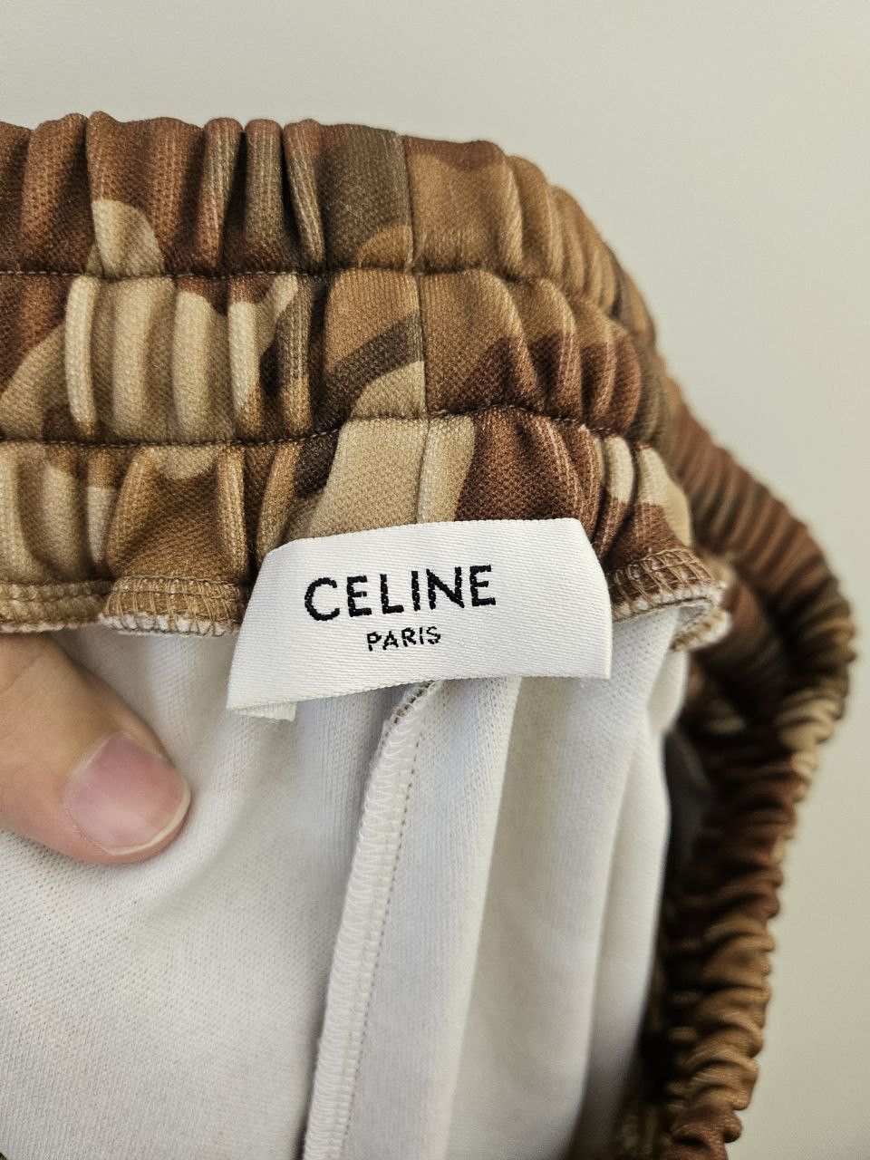 Celine *New* Camo Sweatshorts Shorts Size US 28 / EU 44 - 3 Thumbnail