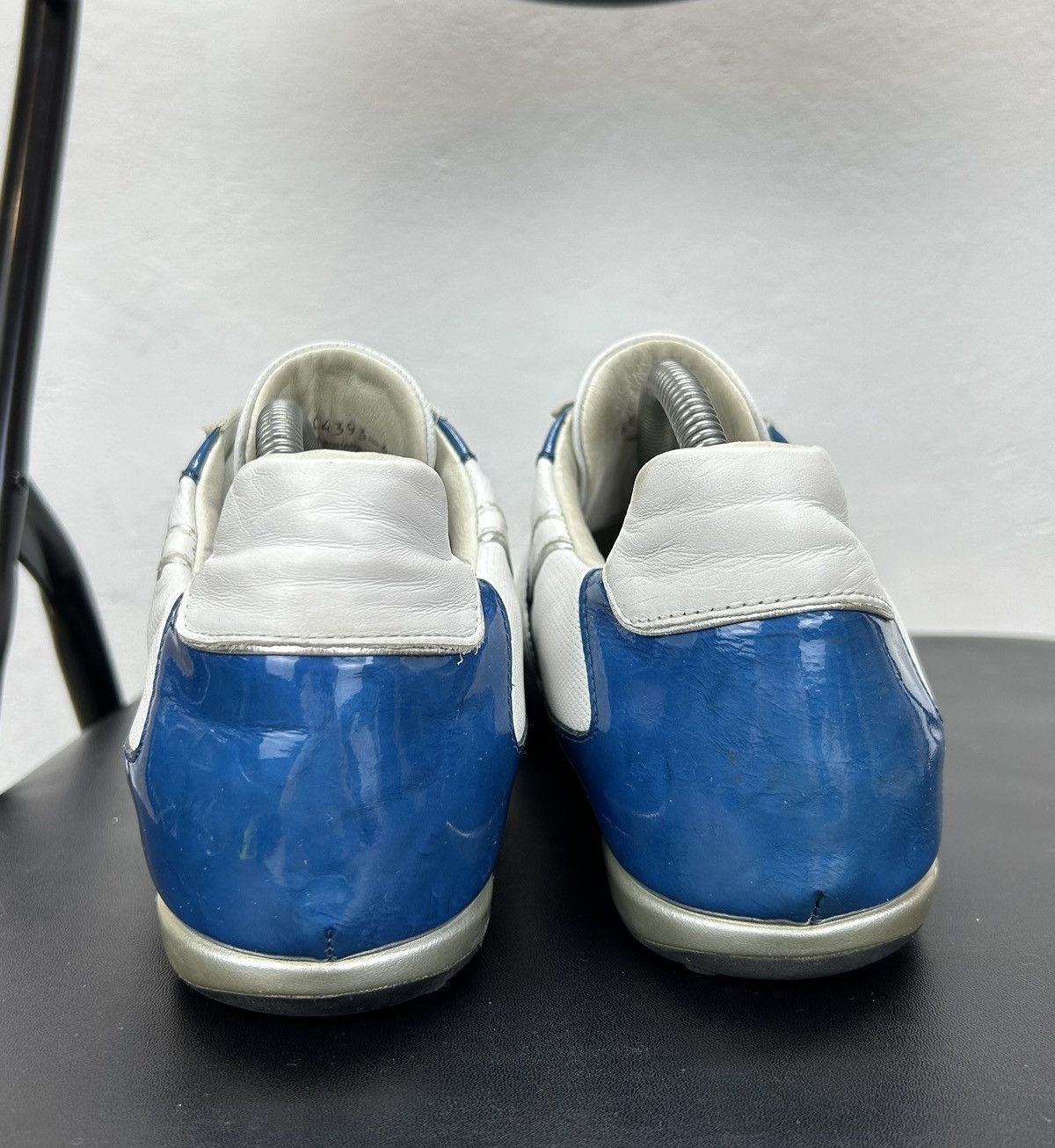 Dirk Bikkembergs Bikkembergs Leather Low Top Sneakers White Size 41 Size US 9 / EU 42 - 3 Thumbnail