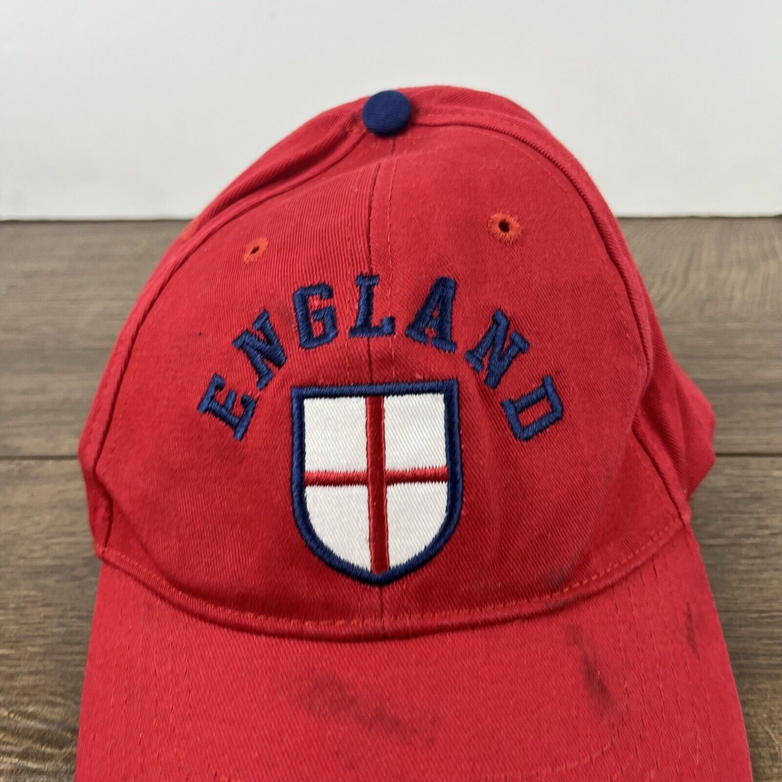 Other England Hat England Baseball Hat Red Adjustable Hat Red Adul Size ONE SIZE - 7 Thumbnail