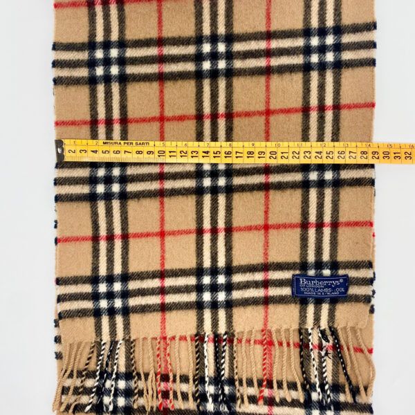 Burberry Scarf Burberry classic 100% wool Size ONE SIZE - 4 Thumbnail