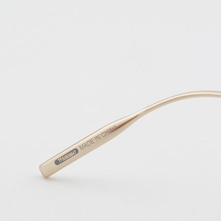 Givenchy Givenchy GV50026U 032 Eyeglasses Gold 56mm Aviator Frame Size ONE SIZE - 6 Thumbnail