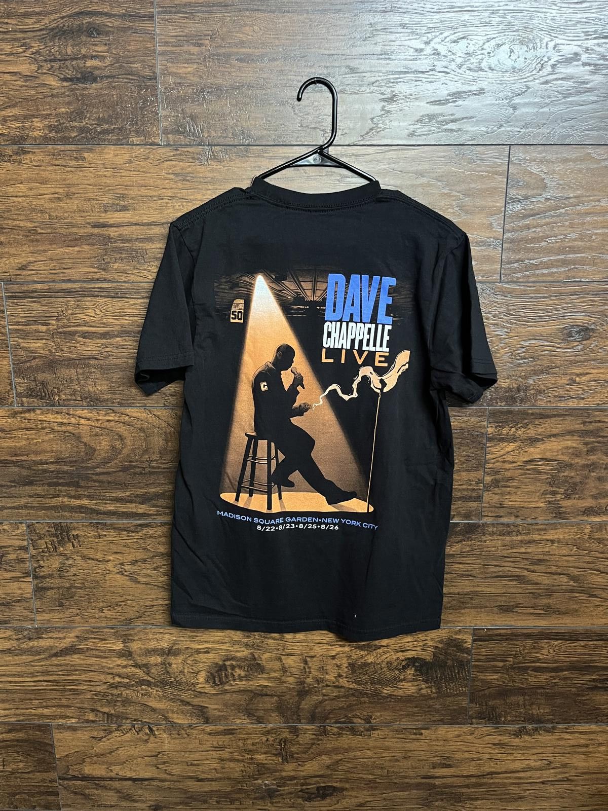 Designer T-shirt Dave Chappelle Live - MSG NYC 50th Birthday - M Size US M / EU 48-50 / 2 - 1 Thumbnail