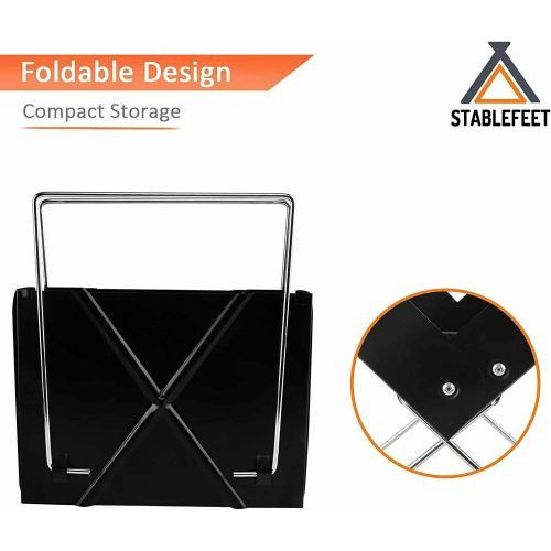 Designer × Homemade YSSOA 12” Portable Grill Charcoal Barbecue Grill - Folding G Size US L / EU 52-54 / 3 - 7 Thumbnail