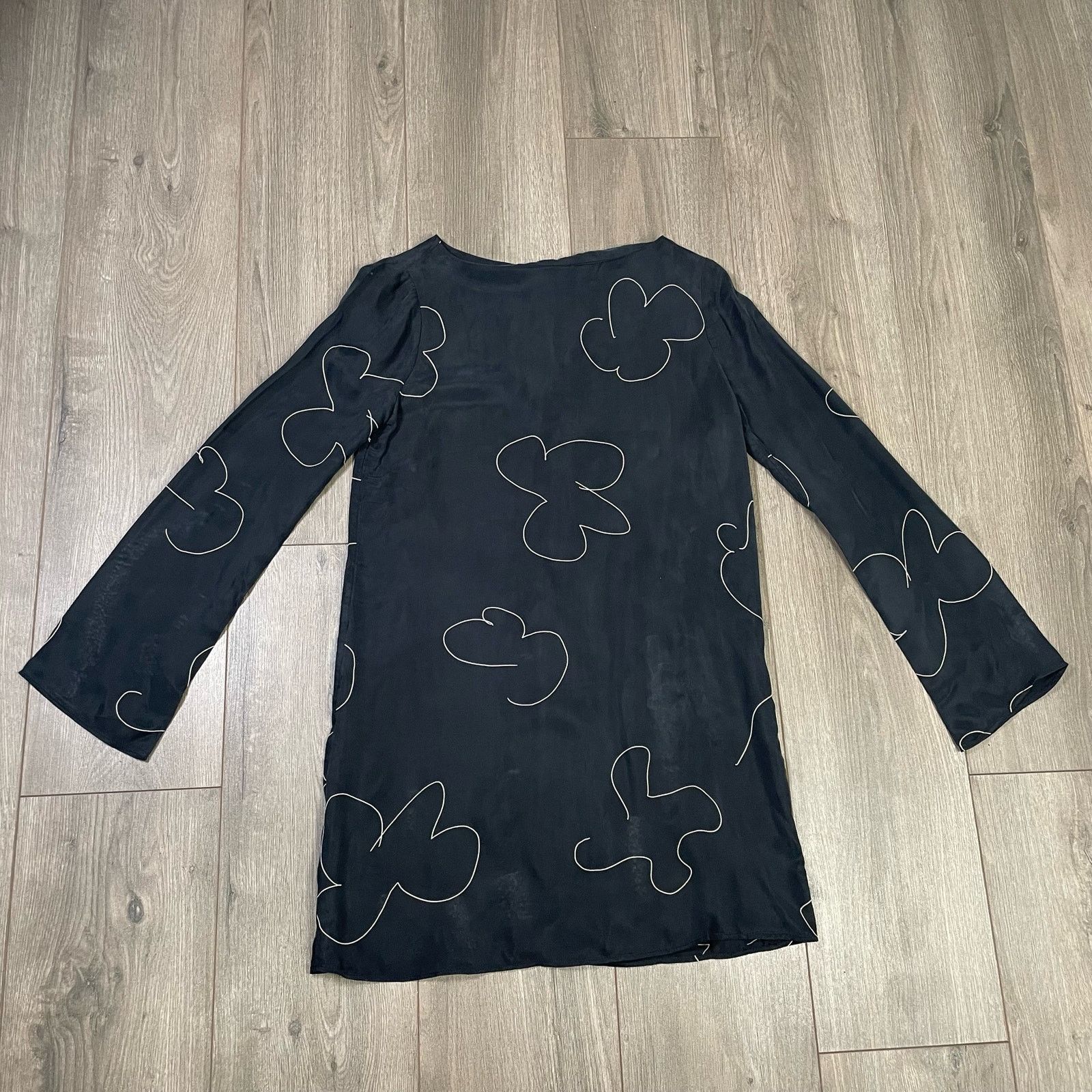 Madewell Madewell Shift Floral Cupro Trendy Mini Dress US Women's XS Size XS / US 0-2 / IT 36-38 - 1 Thumbnail
