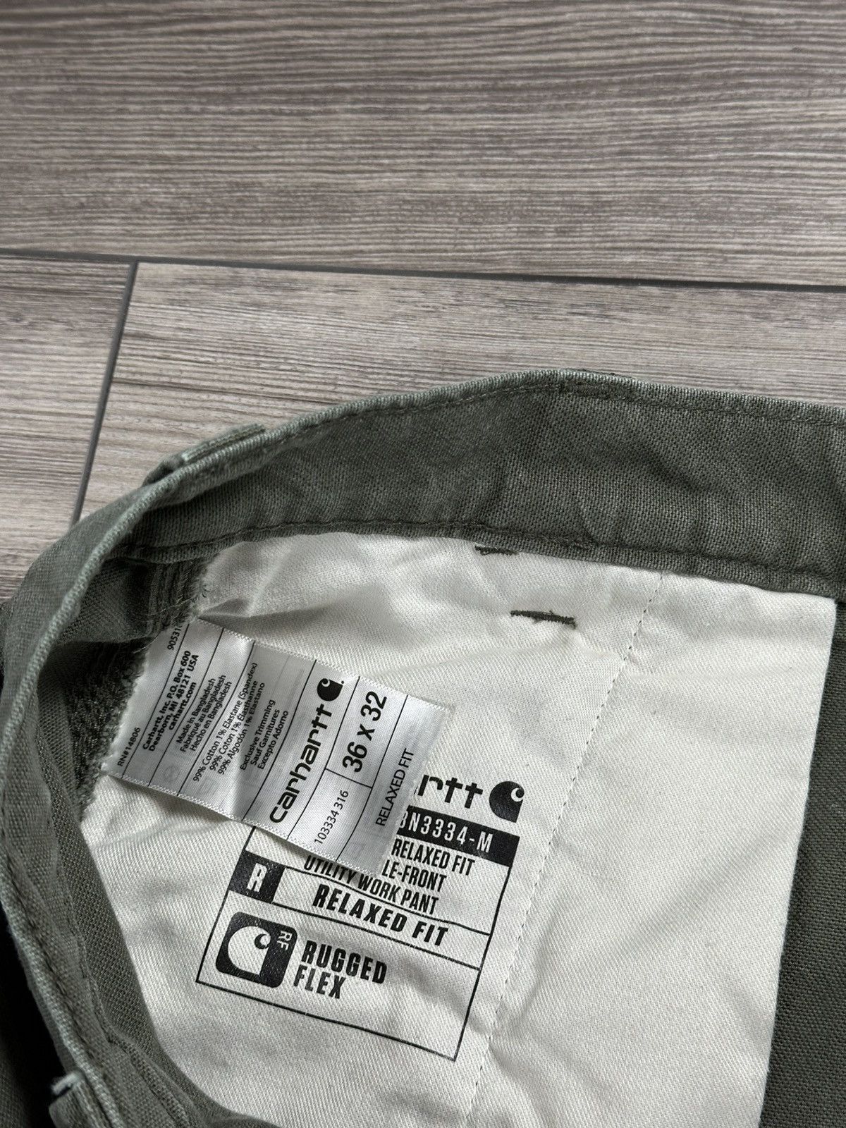 Carhartt × Vintage Carhartt Double Knee Cut-Off Shorts Size US 37 - 4 Thumbnail