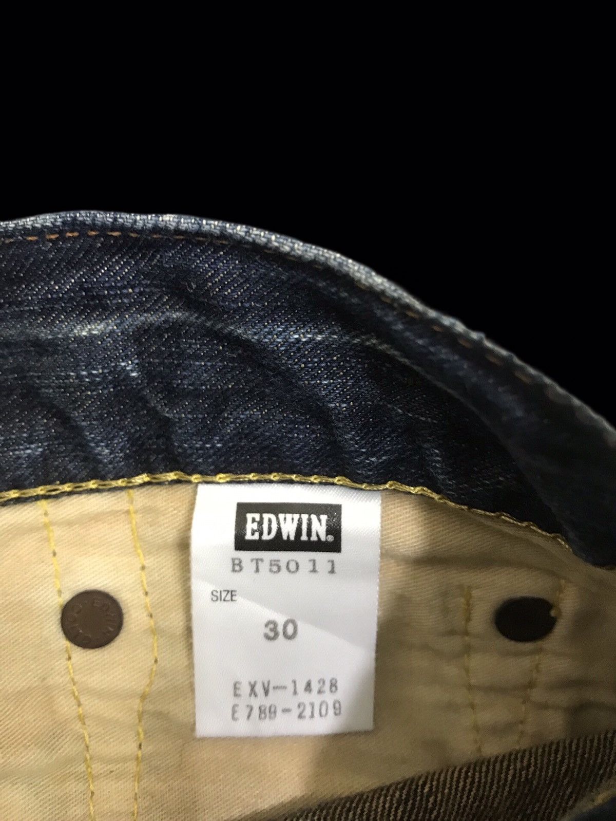 Edwin 💥WIDE FLARE💥EDWIN STONEWASH SICK FADES MUD WASH DENIM F330 Size US 32 / EU 48 - 17 Thumbnail