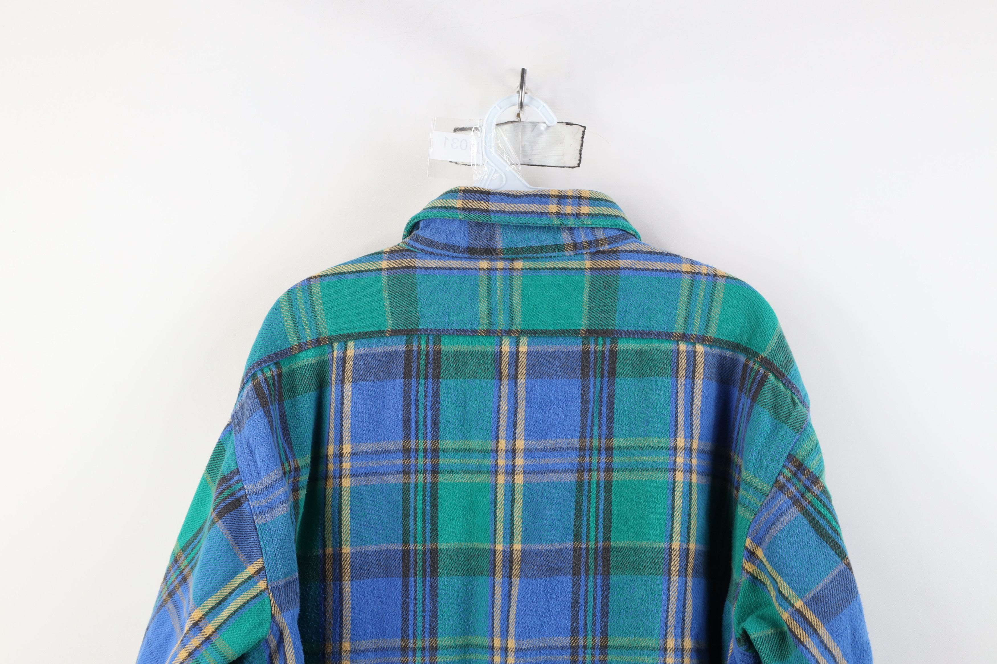 FiveBrother Vintage 90s Five Brother Heavyweight Flannel Button Shirt Size US XL / EU 56 / 4 - 9 Thumbnail
