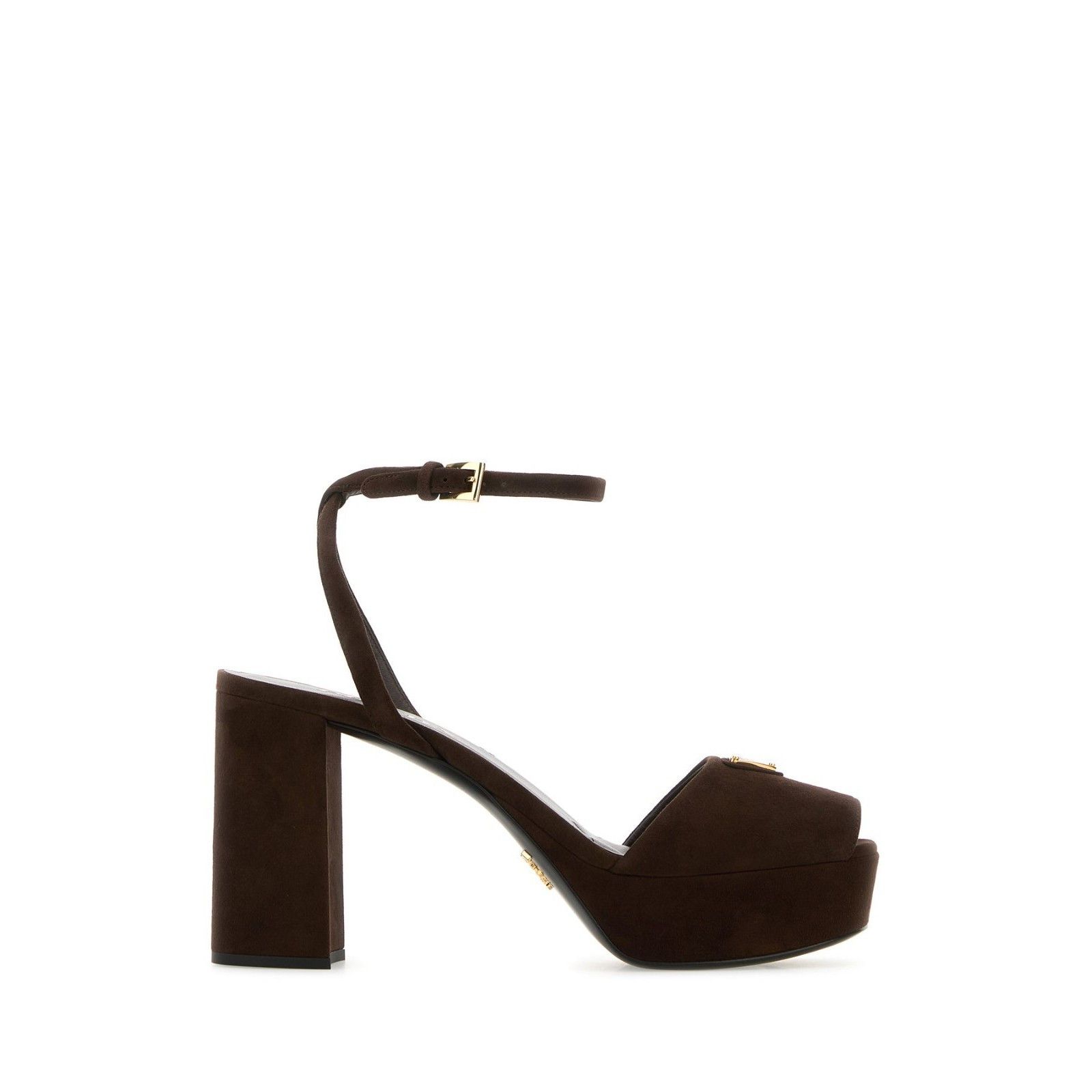 Prada PRADA Platform Brown Suede 110mm Heel Sandals New And Authen Size US 10 / IT 40 - 5 Thumbnail
