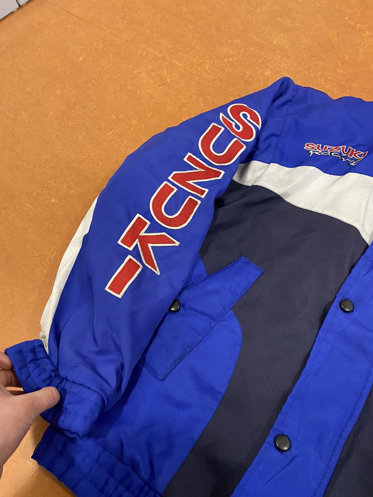 Vintage Vintage Jacket Suzuki Racing R Motorcycle Jacket Size US XL / EU 56 / 4 - 7 Thumbnail