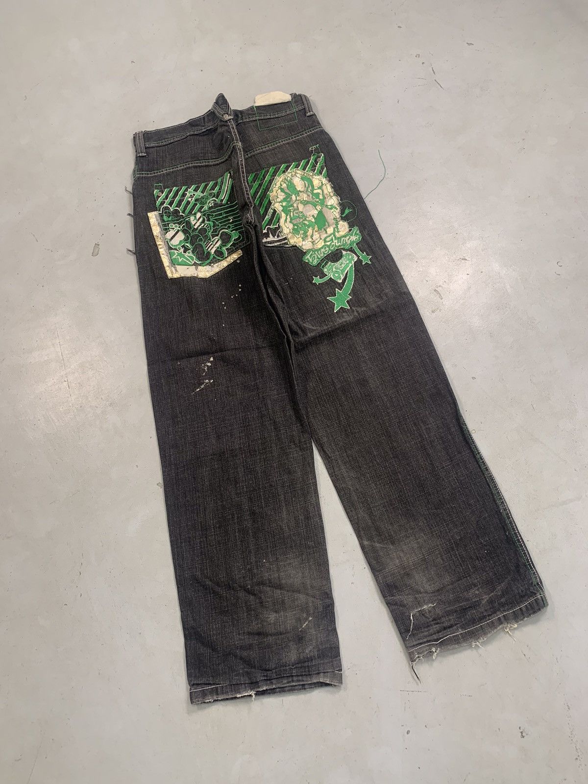 Southpole Vintage 5ive jungle & co. Y2K baggy fit denim Size US 38 / EU 54 - 1 Thumbnail