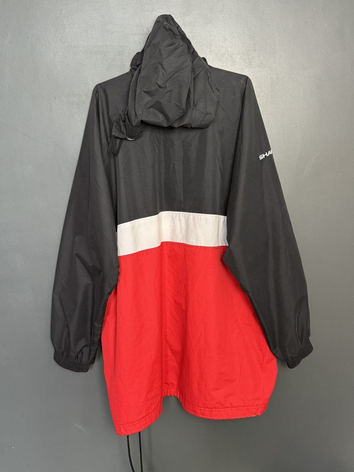 Umbro Vintage Manchester United Training Football Anorak Jacket Size US XXL / EU 58 / 5 - 2 Thumbnail