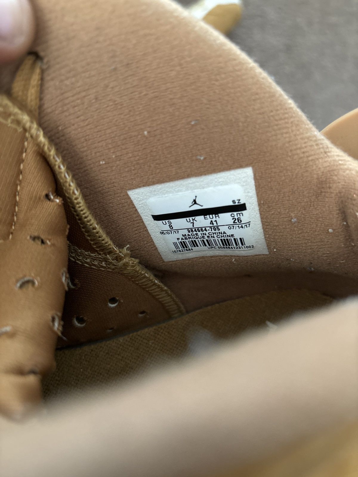 Jordan Brand × Nike Air jordan wheat 6 Size US 8 / EU 41 - 6 Thumbnail