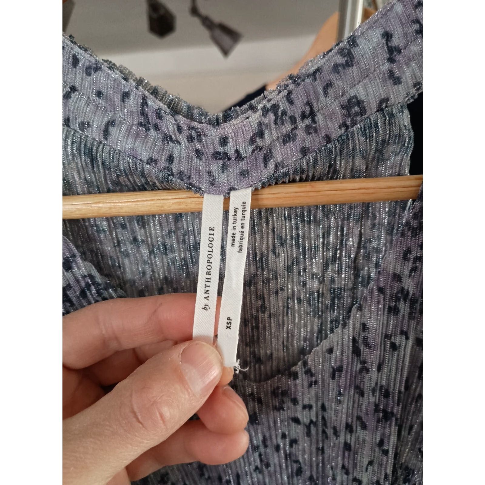 Anthropologie Anthropologie Blouse XS Ladies Sheer Multicolor Top Party Dress Turkey Made In Turkey - Womens, XS, Sheer, Multicolor, Blouse Size XS / US 0-2 / IT 36-38 - 3 Thumbnail